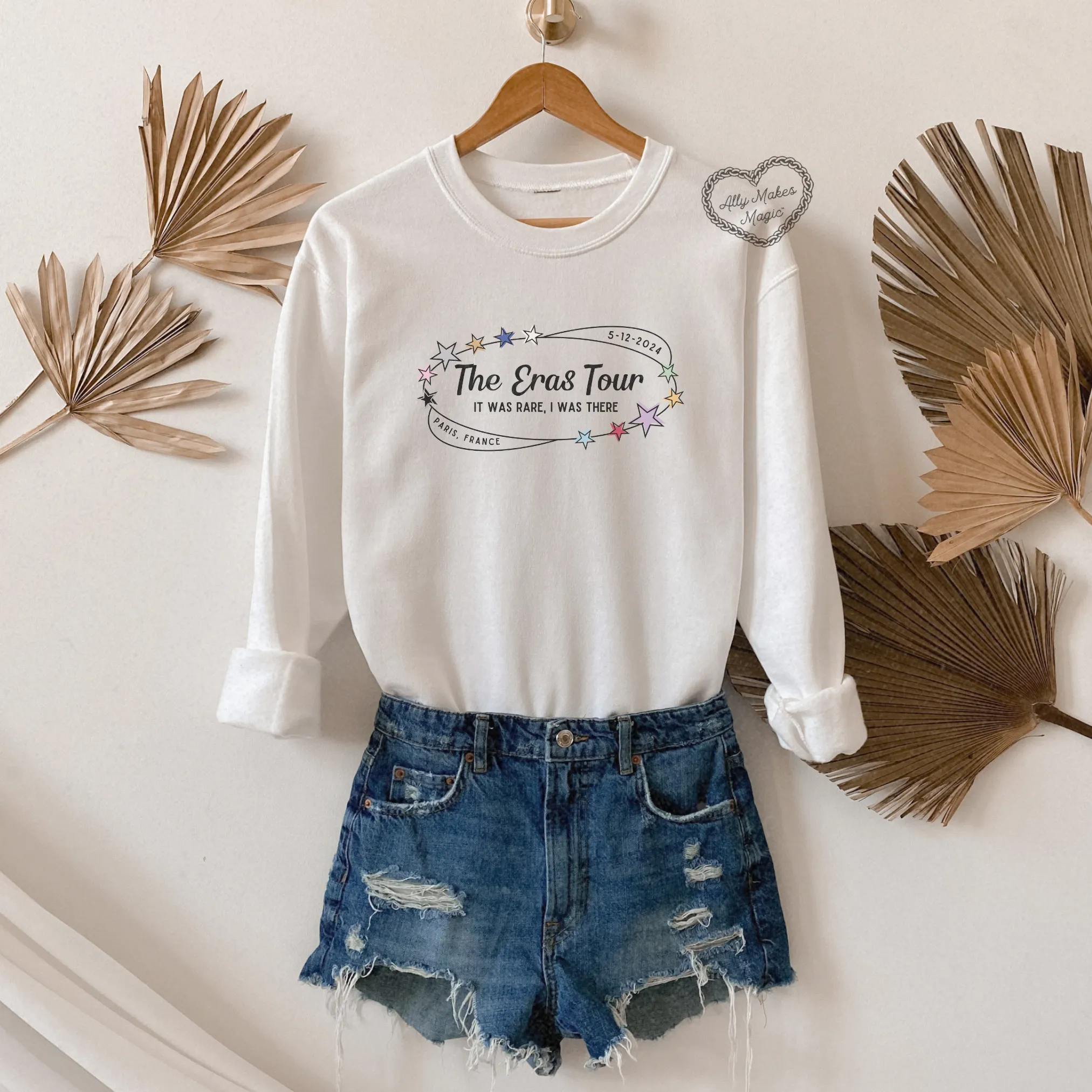 paris night 4 sweater | gildan *custom* sold by Ally Makes Magic product image thumbnail 4