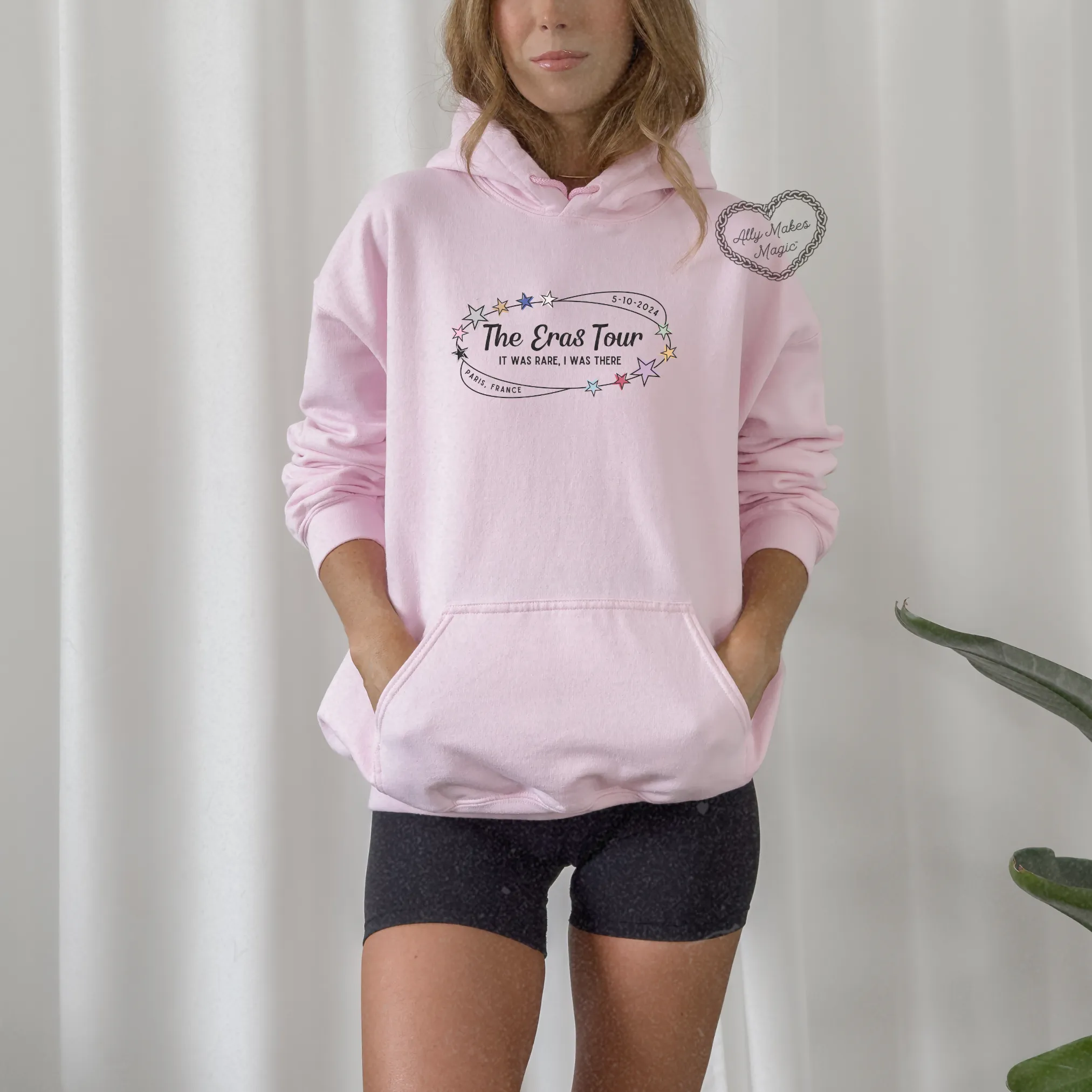 paris night 2 hoodie *custom* sold by Ally Makes Magic product image thumbnail 4