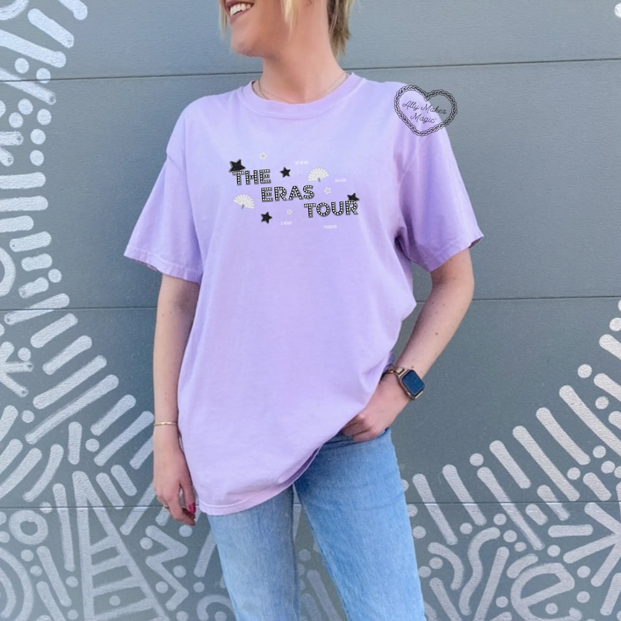 paris night 2 tee | comfort colors *custom* sold by Ally Makes Magic product image thumbnail 2