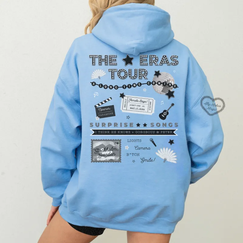 stockholm night 1 hoodie *custom* sold by Ally Makes Magic