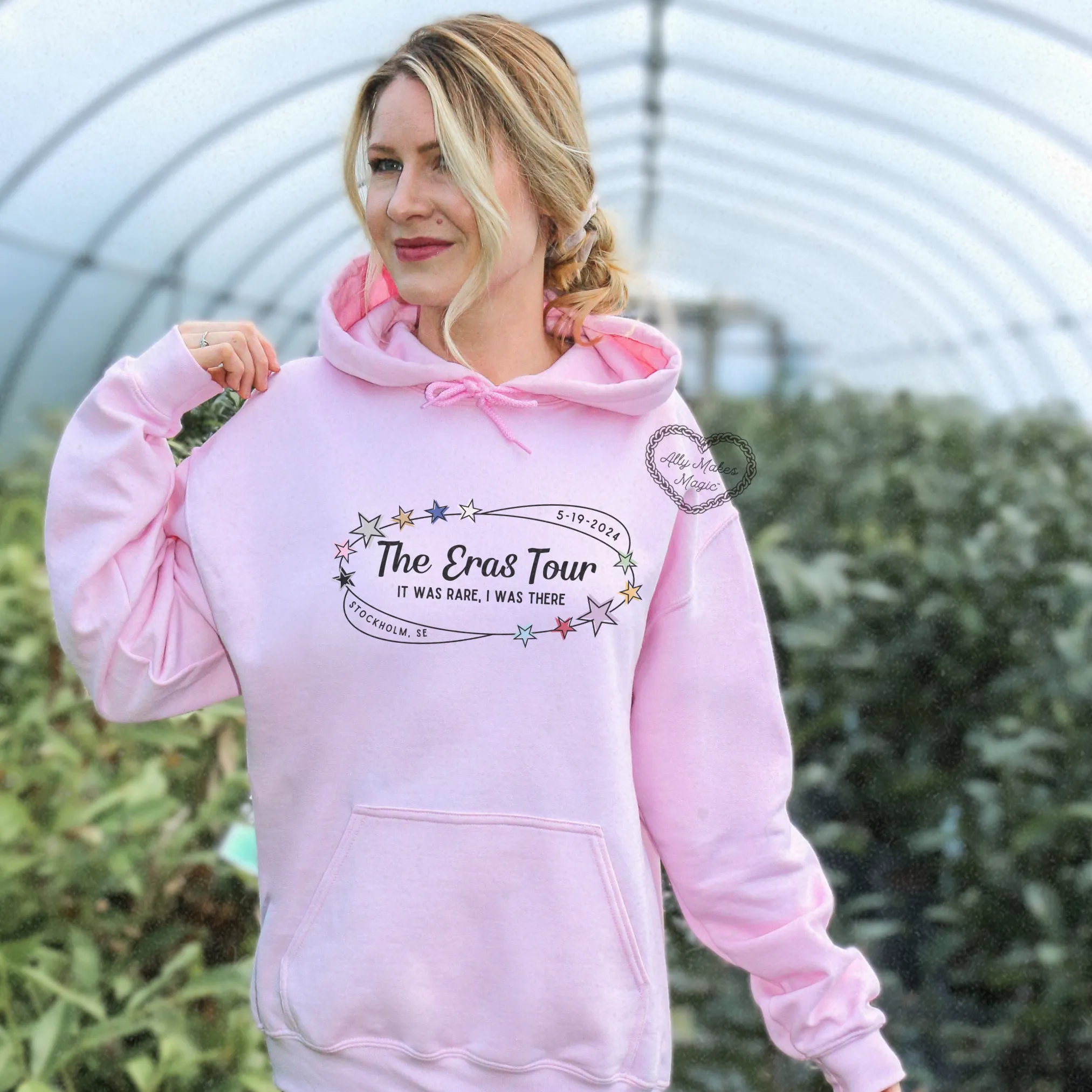 stockholm night 3 hoodie *custom* sold by Ally Makes Magic product image thumbnail 4