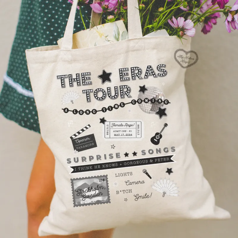 stockholm night 1 tote bag *custom* sold by Ally Makes Magic