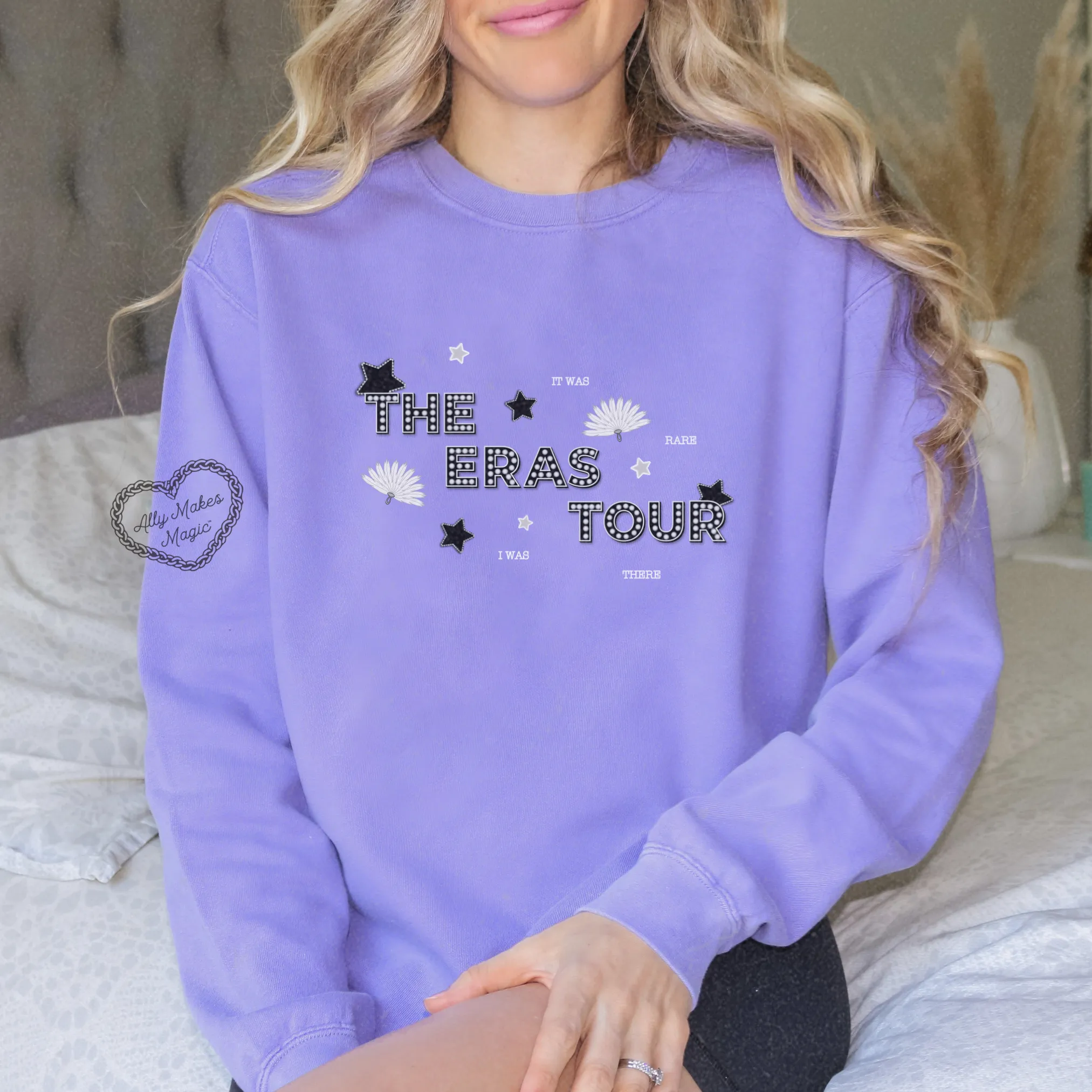 paris night 2 pullover | comfort colors *custom* sold by Ally Makes Magic product image thumbnail 2