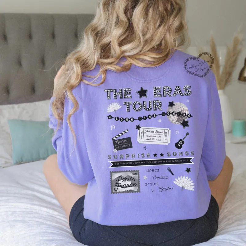 paris night 2 pullover | comfort colors *custom* sold by Ally Makes Magic