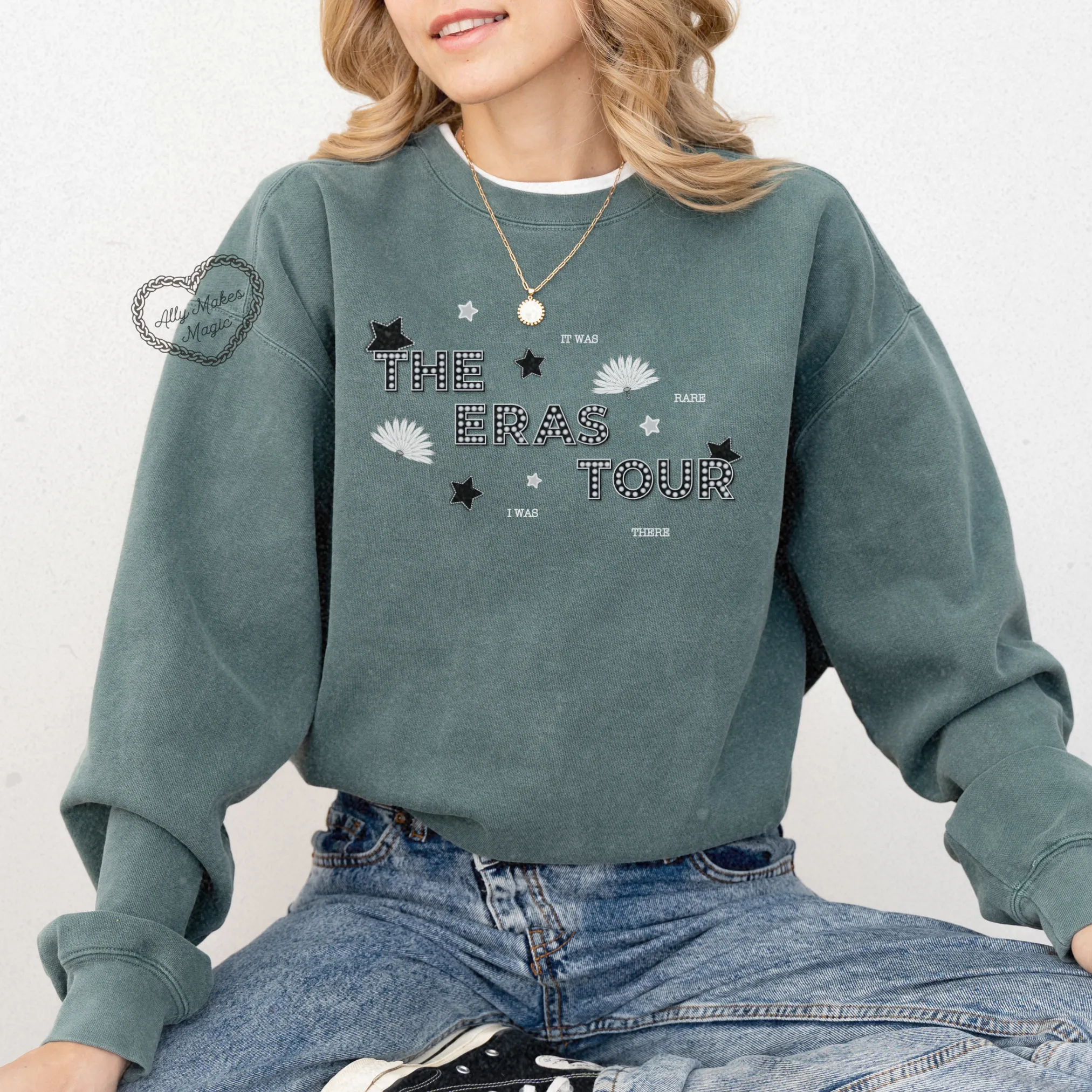 paris night 1 pullover | comfort colors *custom* sold by Ally Makes Magic product image thumbnail 2
