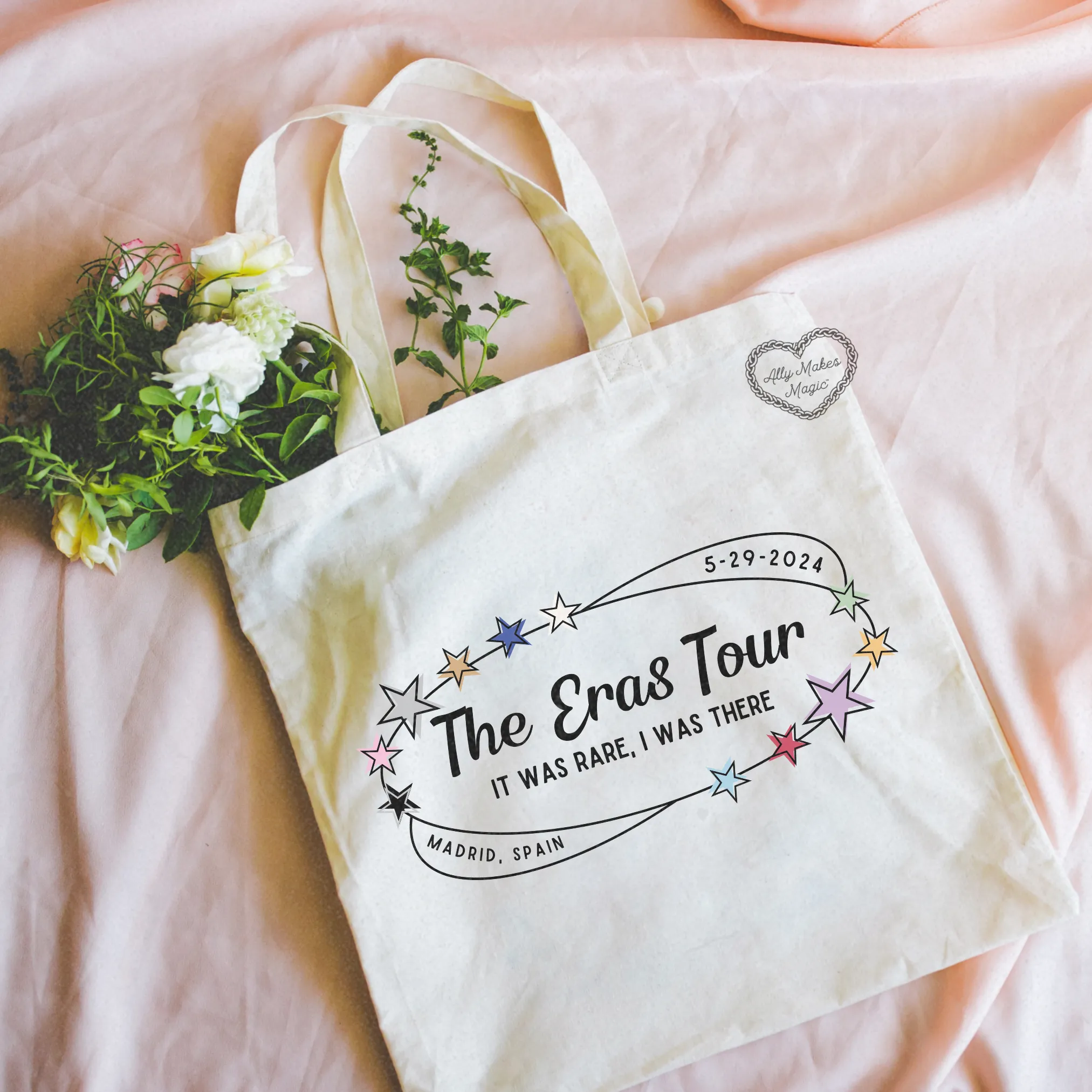 madrid night 1 tote bag *custom* sold by Ally Makes Magic product image thumbnail 4