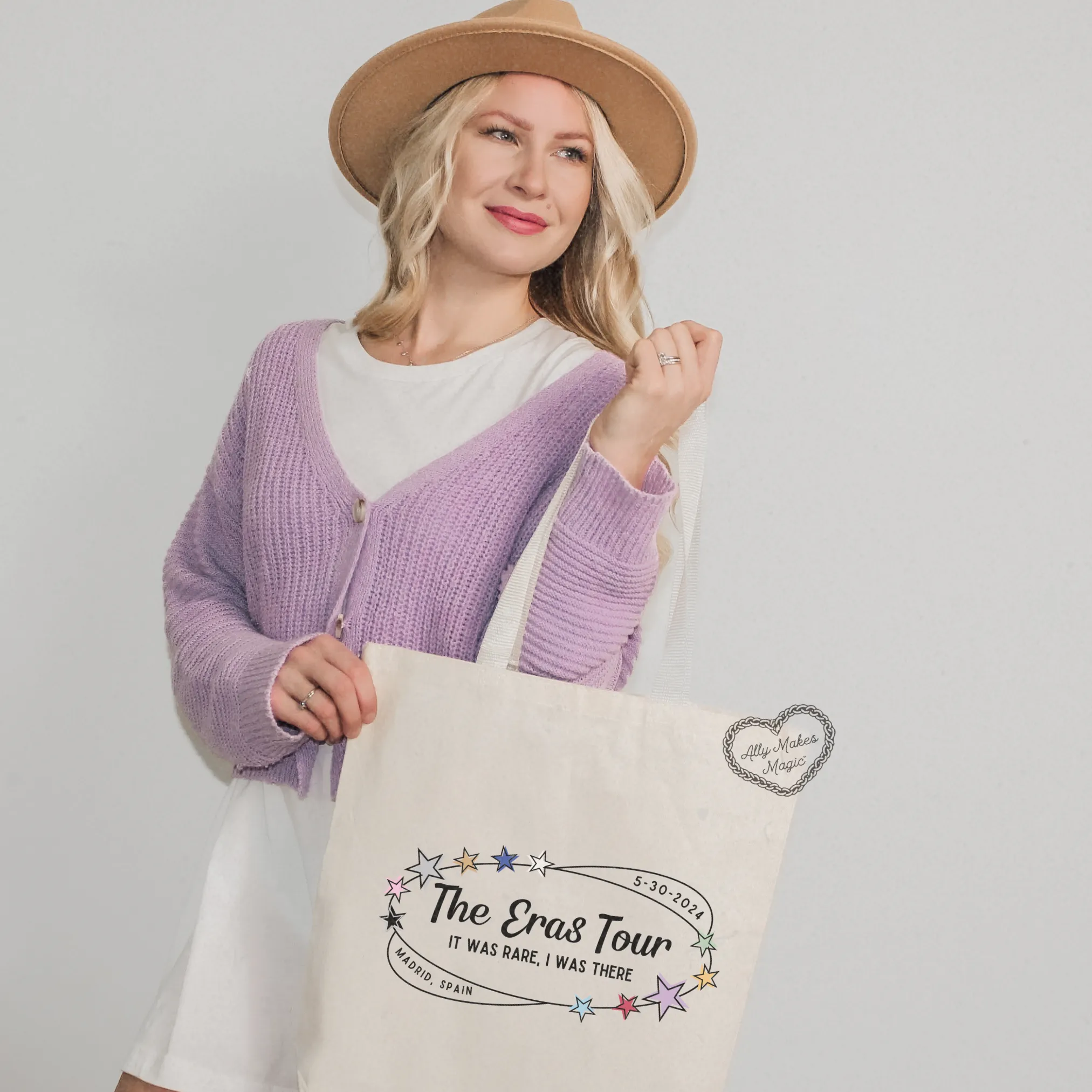 madrid night 2 tote bag *custom* sold by Ally Makes Magic product image thumbnail 4