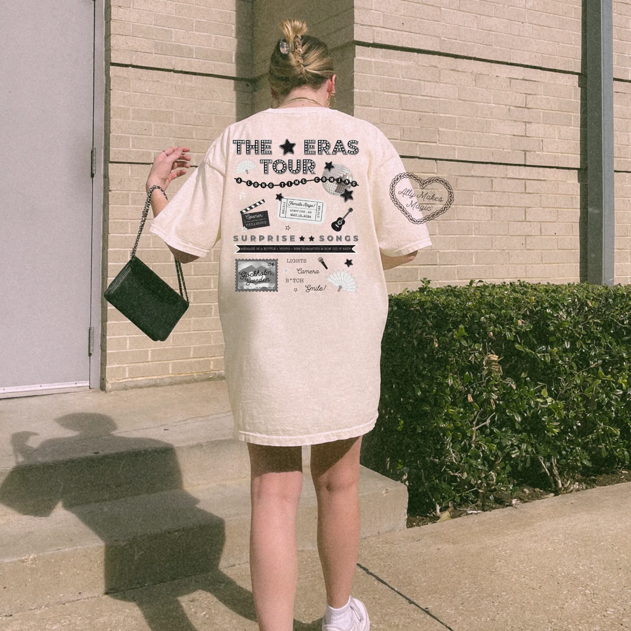 stockholm night 3 tee | comfort colors *custom* sold by Ally Makes Magic