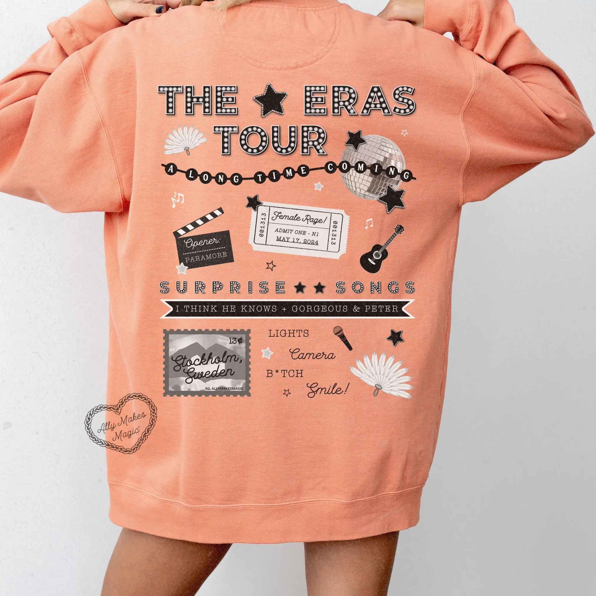 stockholm night 1 pullover | comfort colors *custom* sold by Ally Makes Magic