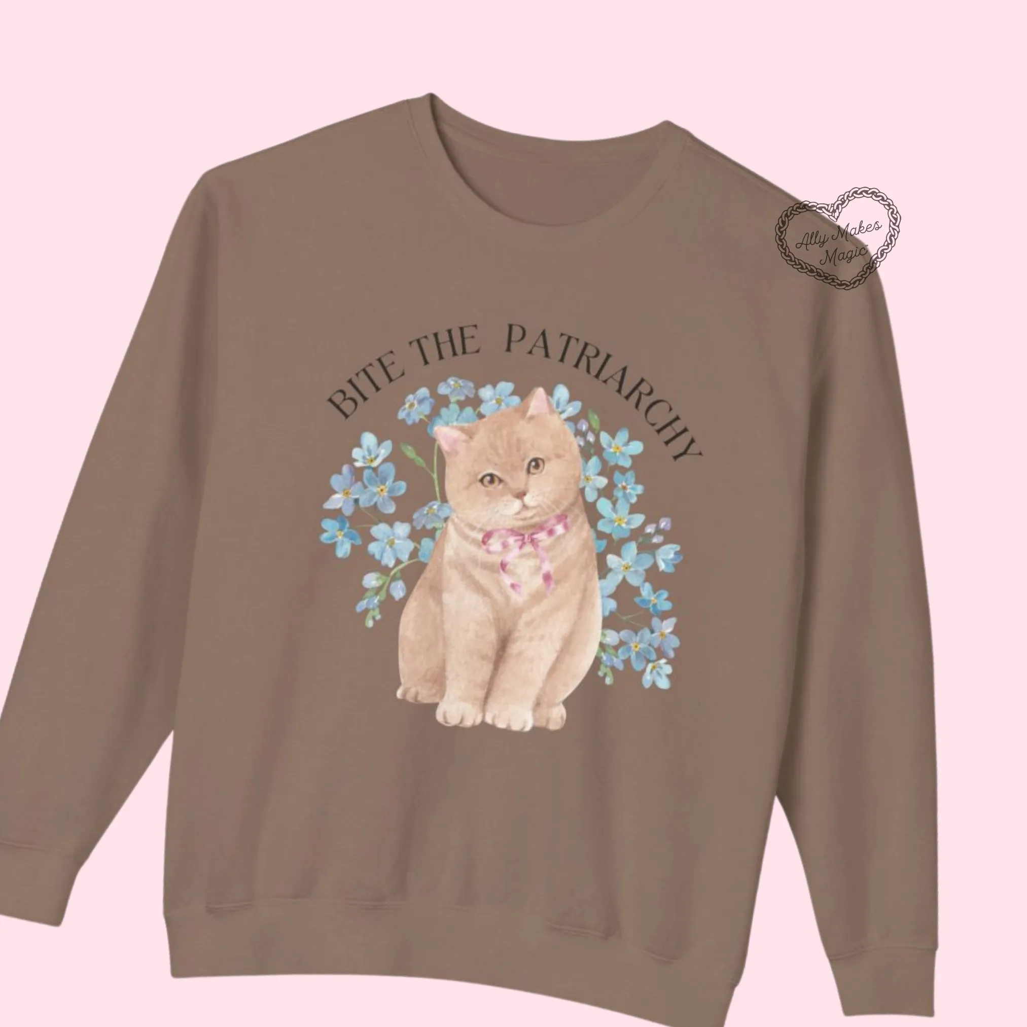 bite the patriarchy crew sold by Ally Makes Magic