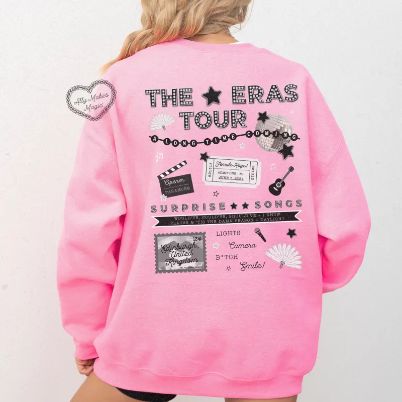 edinburgh night 1 sweater | gildan *custom* sold by Ally Makes Magic