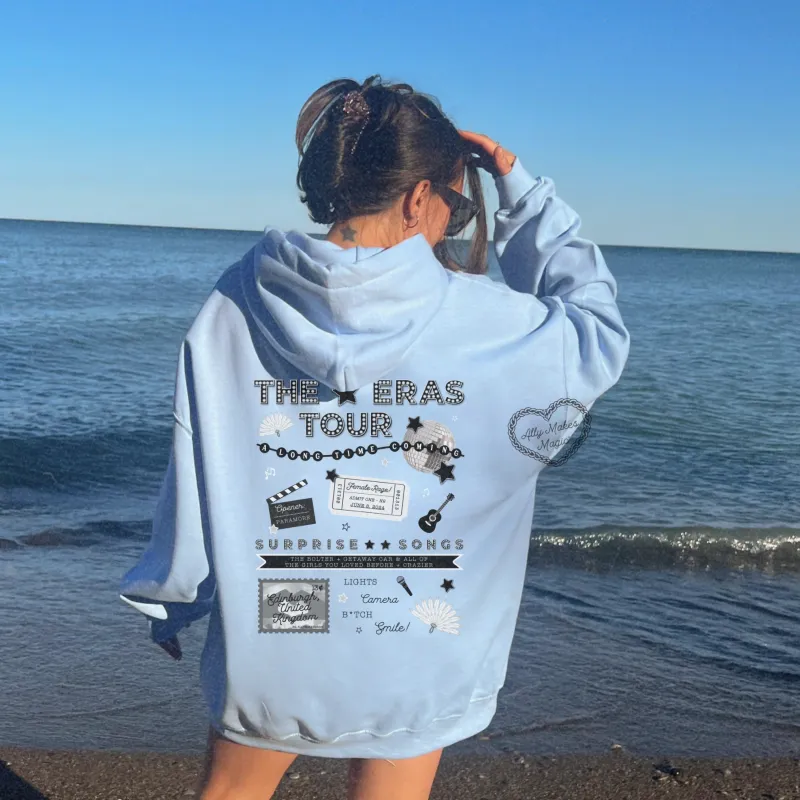 edinburgh night 2 hoodie *custom* sold by Ally Makes Magic