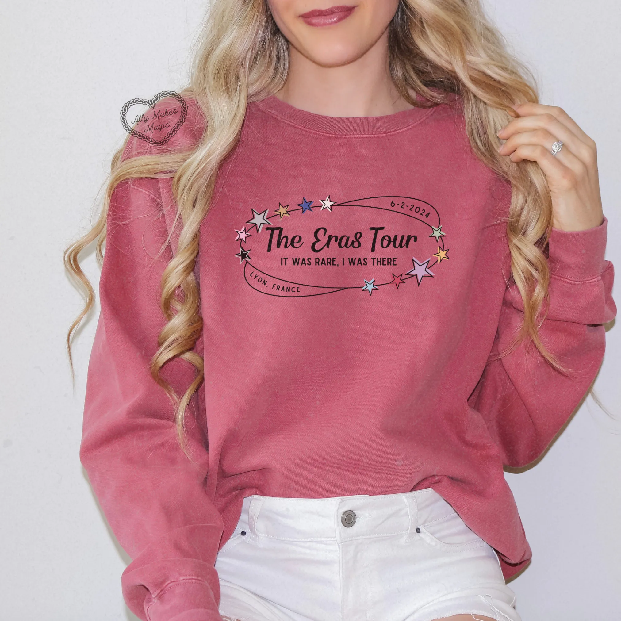 lyon night 1 pullover | comfort colors *custom* sold by Ally Makes Magic product image thumbnail 3