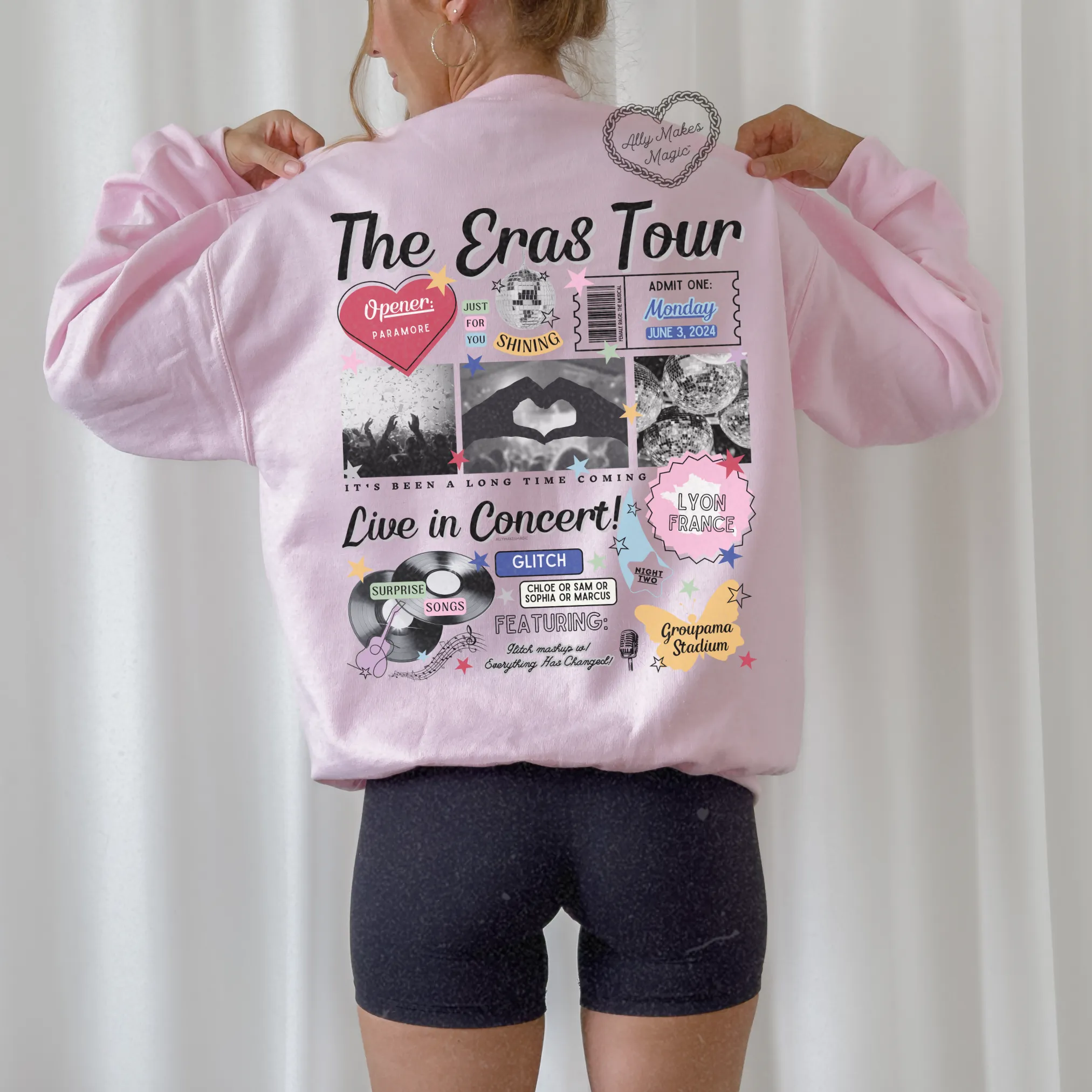 lyon night 2 sweater | gildan *custom* sold by Ally Makes Magic product image thumbnail 3