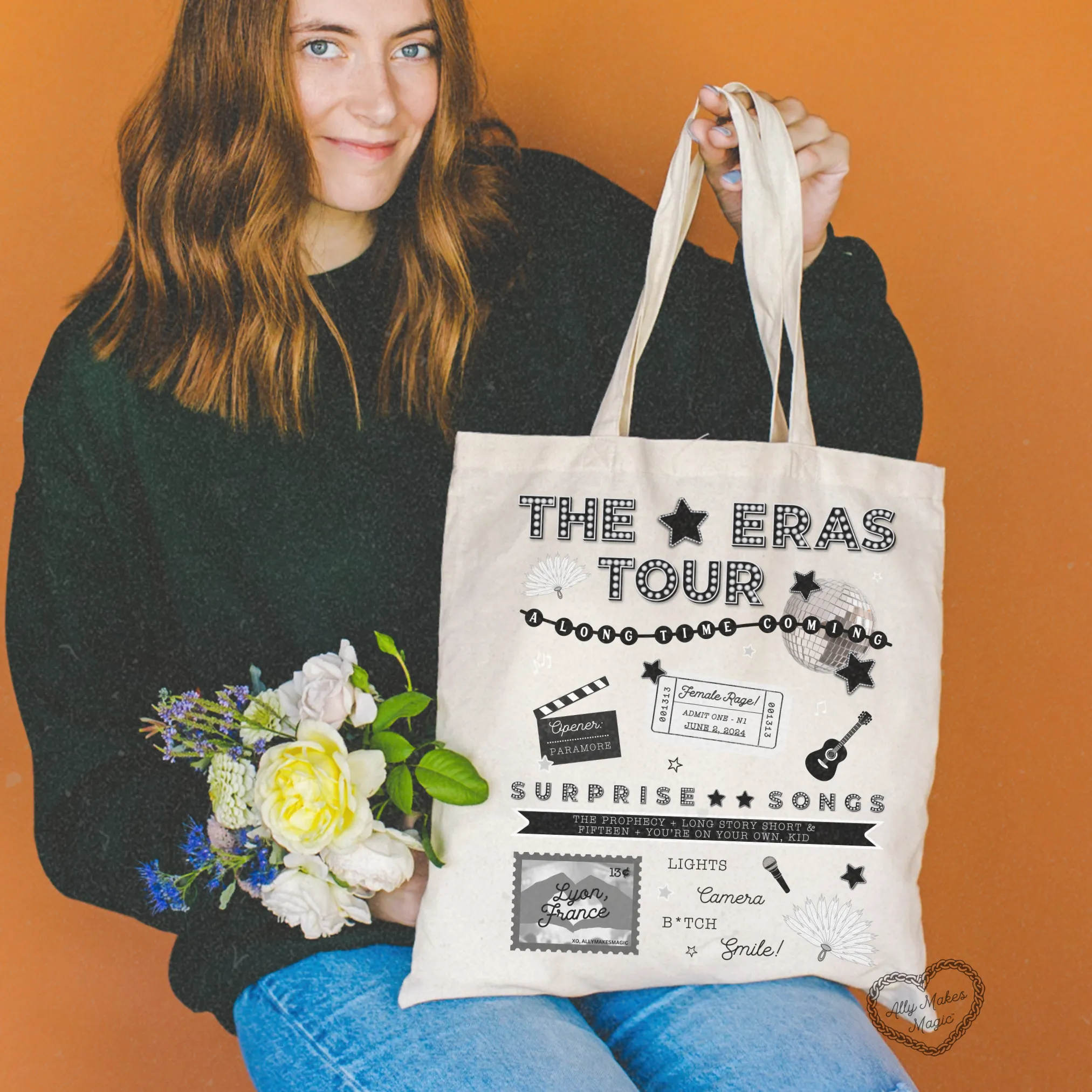 lyon night 1 tote bag *custom* sold by Ally Makes Magic