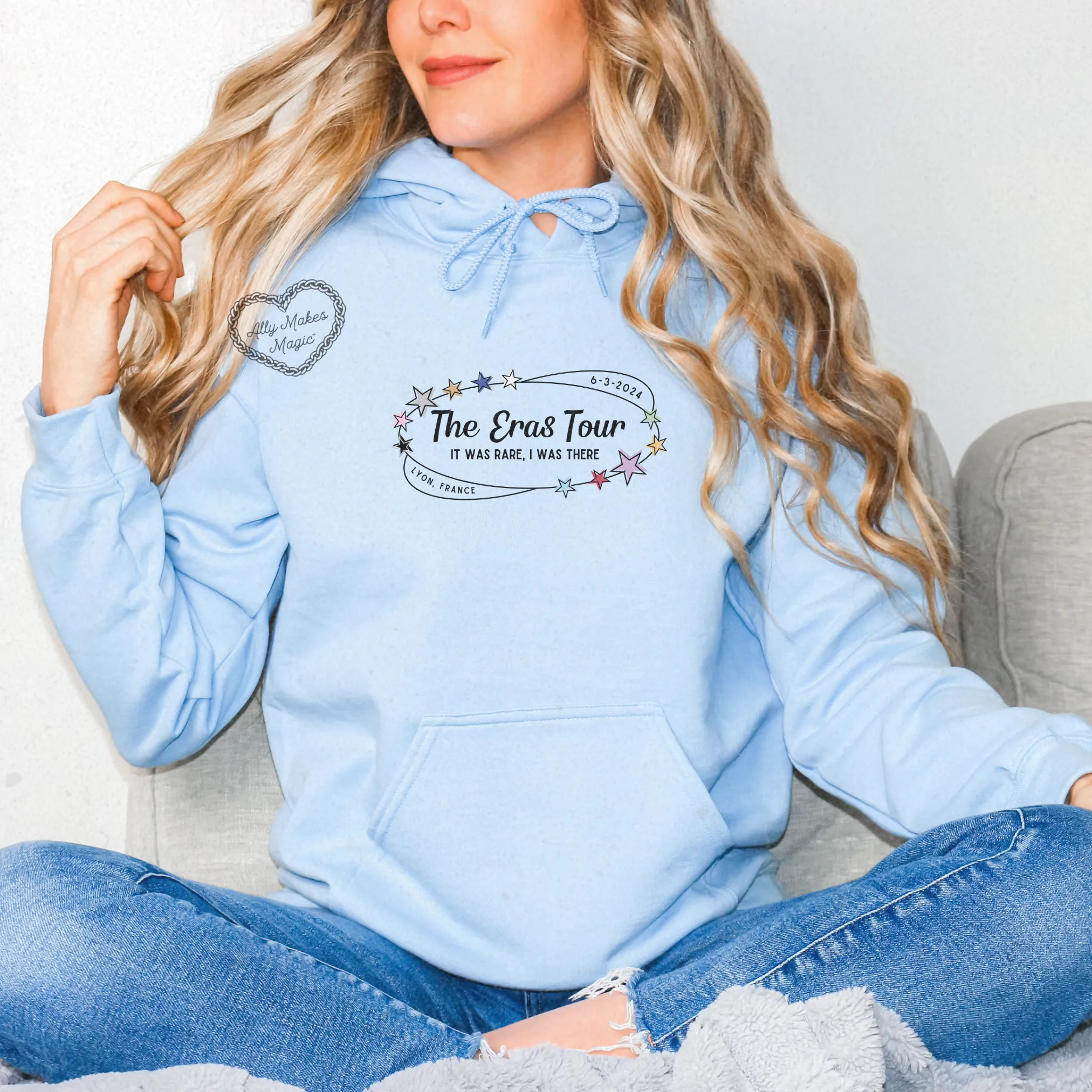 lyon night 2 hoodie *custom* sold by Ally Makes Magic product image thumbnail 4