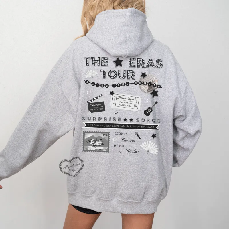 madrid night 2 hoodie *custom* sold by Ally Makes Magic
