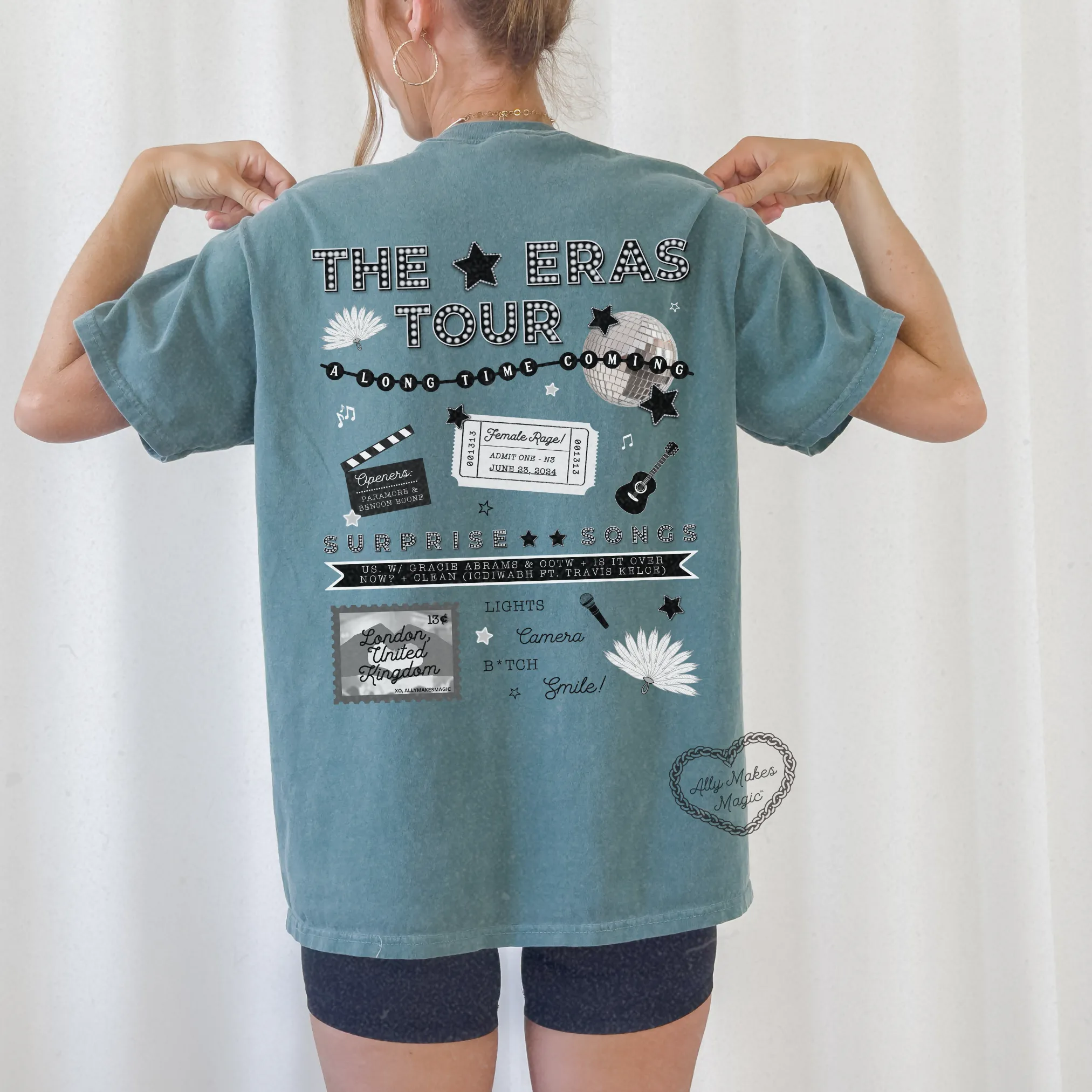 london night 3 tee | comfort colors *custom* sold by Ally Makes Magic