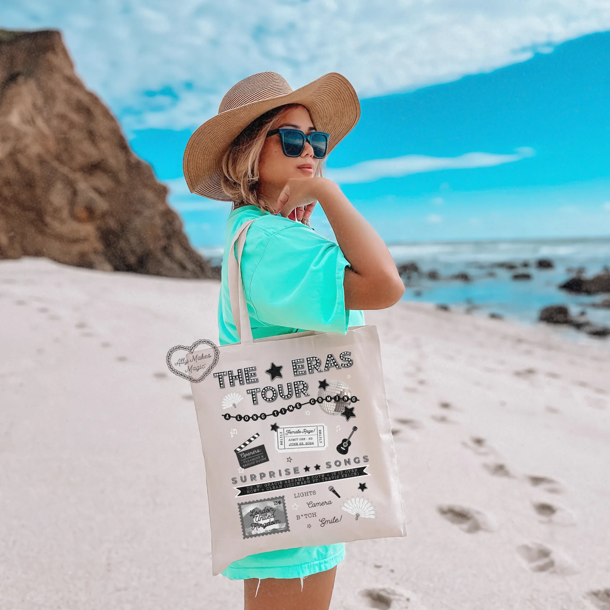 london night 3 tote bag *custom* sold by Ally Makes Magic