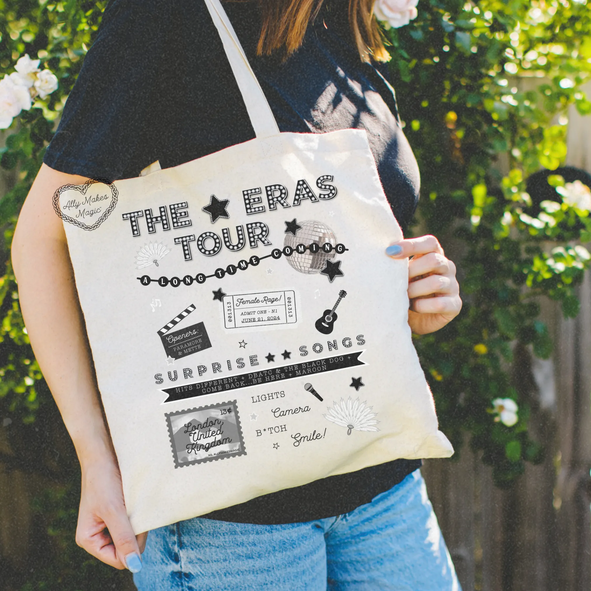 london night 1 tote bag *custom* sold by Ally Makes Magic