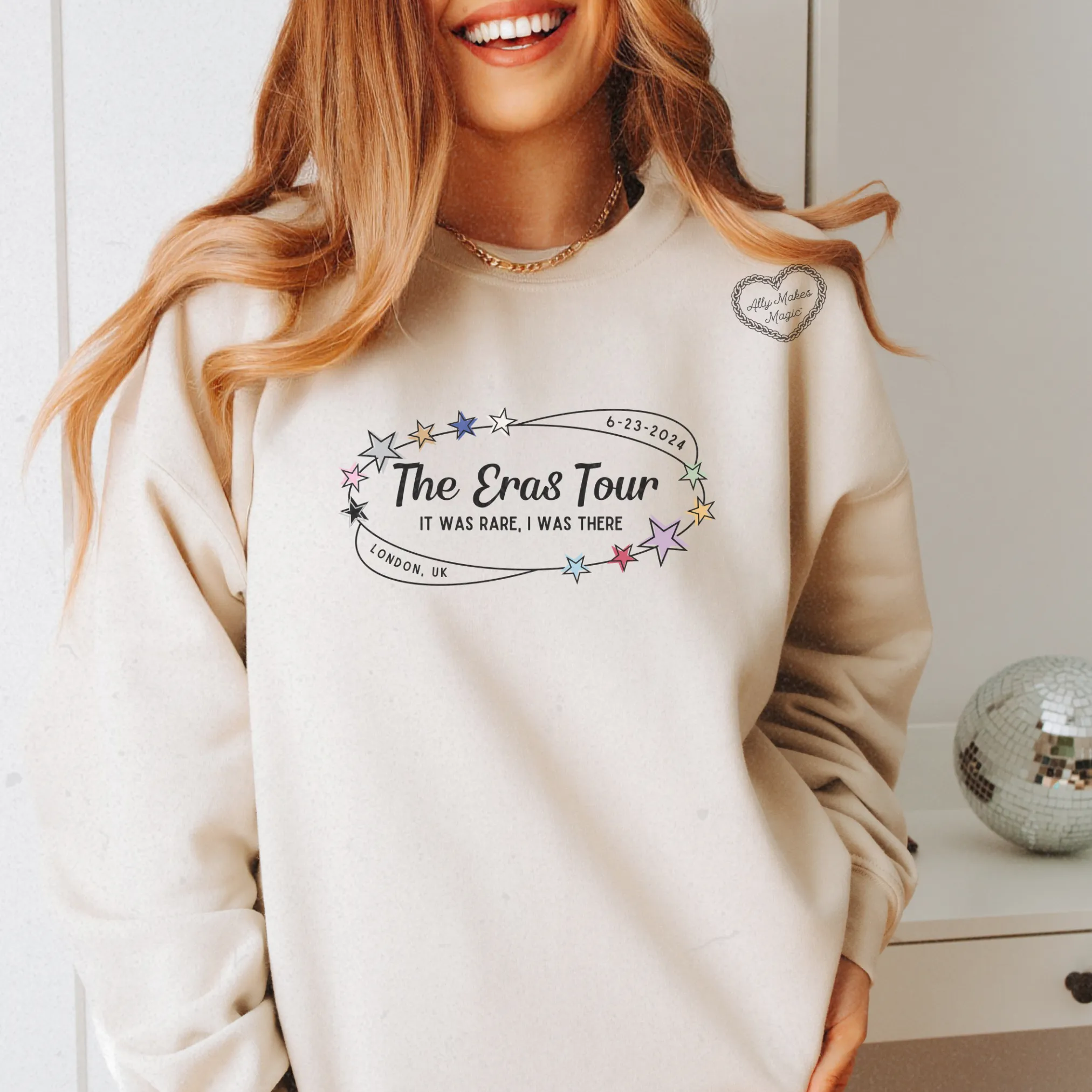 london night 3 sweater | gildan *custom* sold by Ally Makes Magic product image thumbnail 4