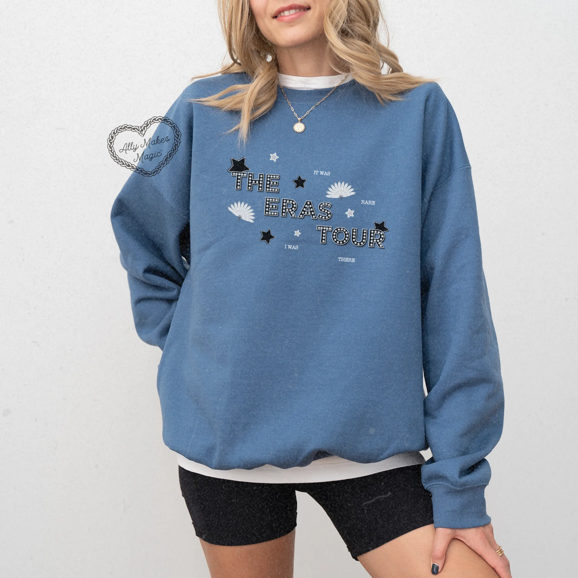 london night 3 sweater | gildan *custom* sold by Ally Makes Magic product image thumbnail 2