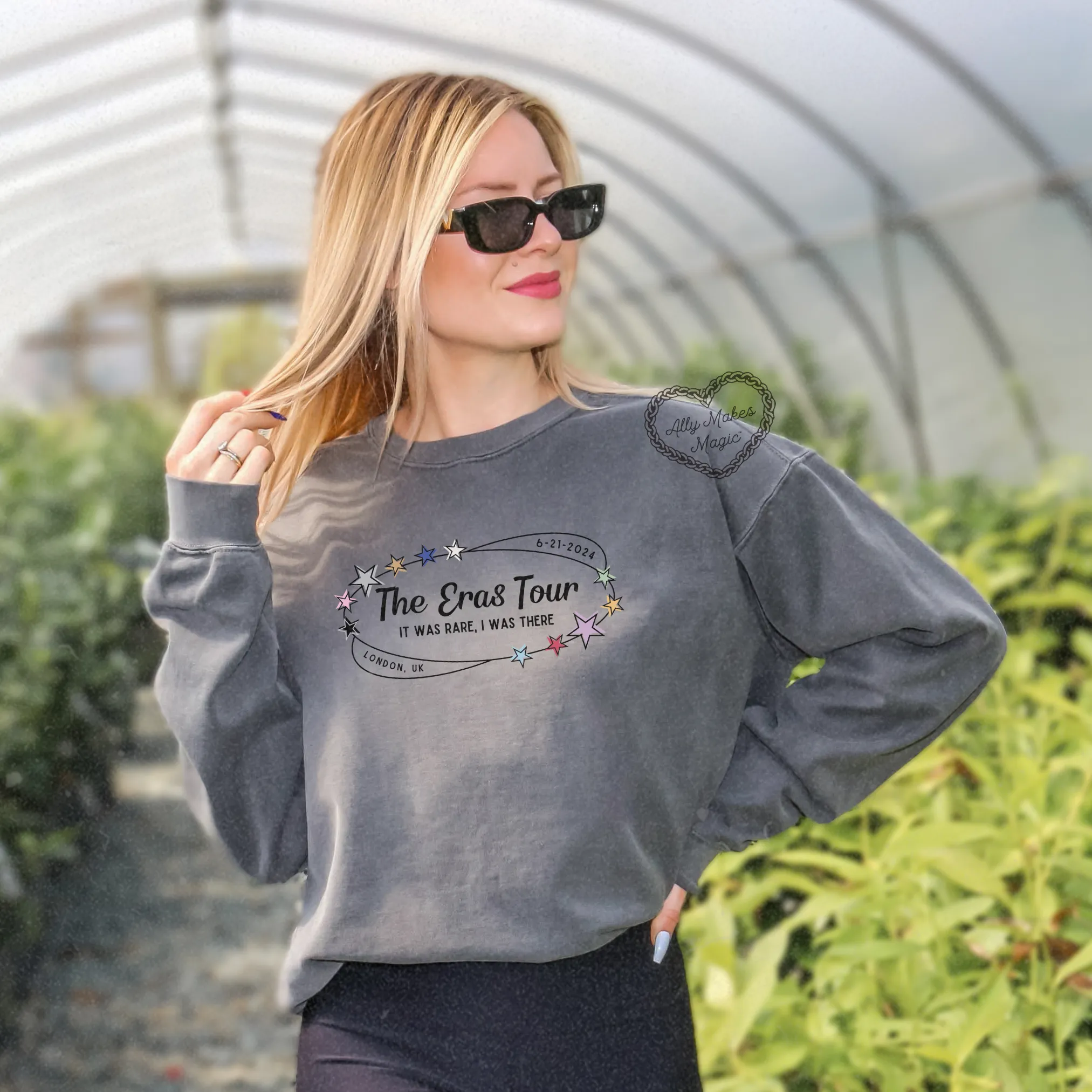 london night 1 pullover | comfort colors *custom* sold by Ally Makes Magic product image thumbnail 4