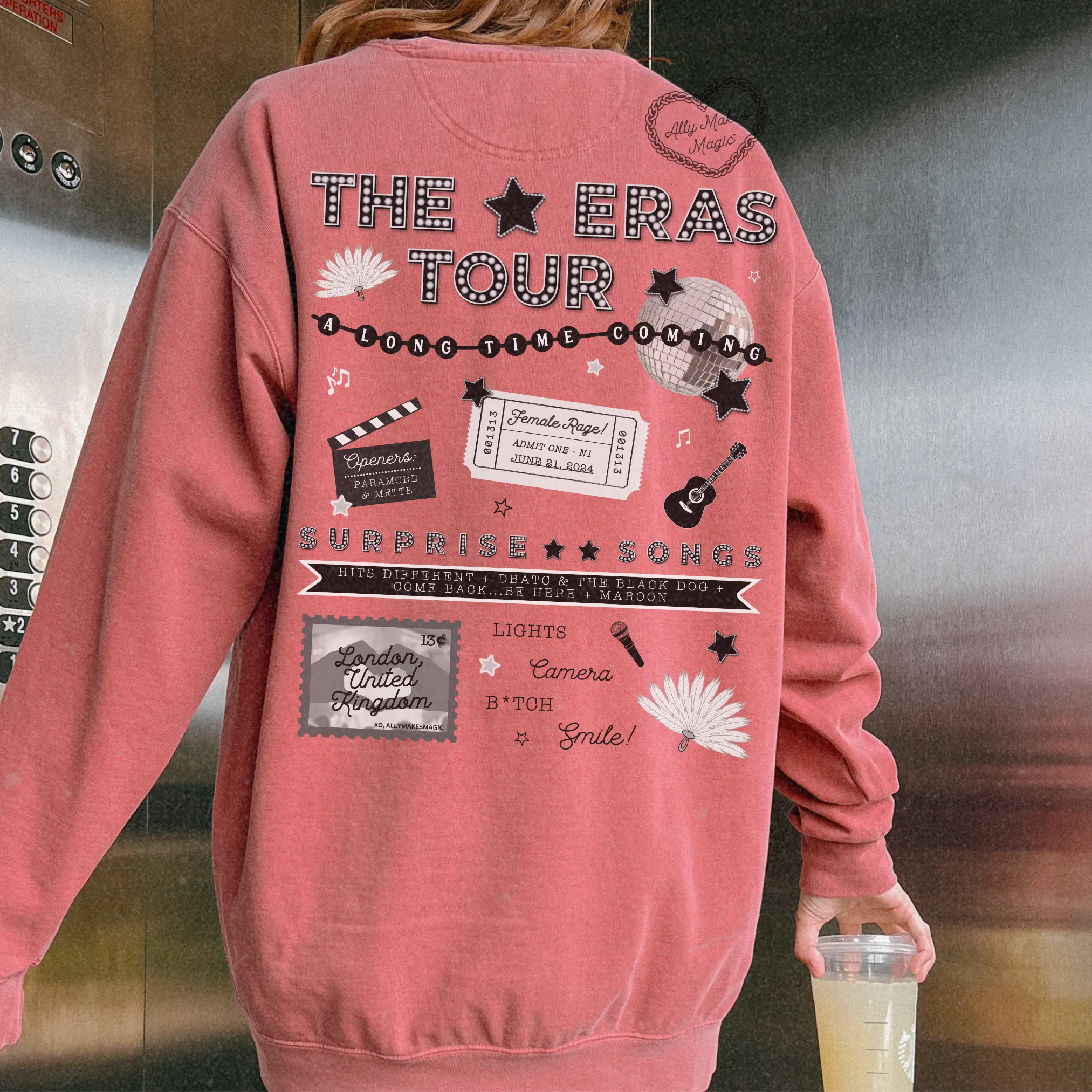 london night 1 pullover | comfort colors *custom* sold by Ally Makes Magic