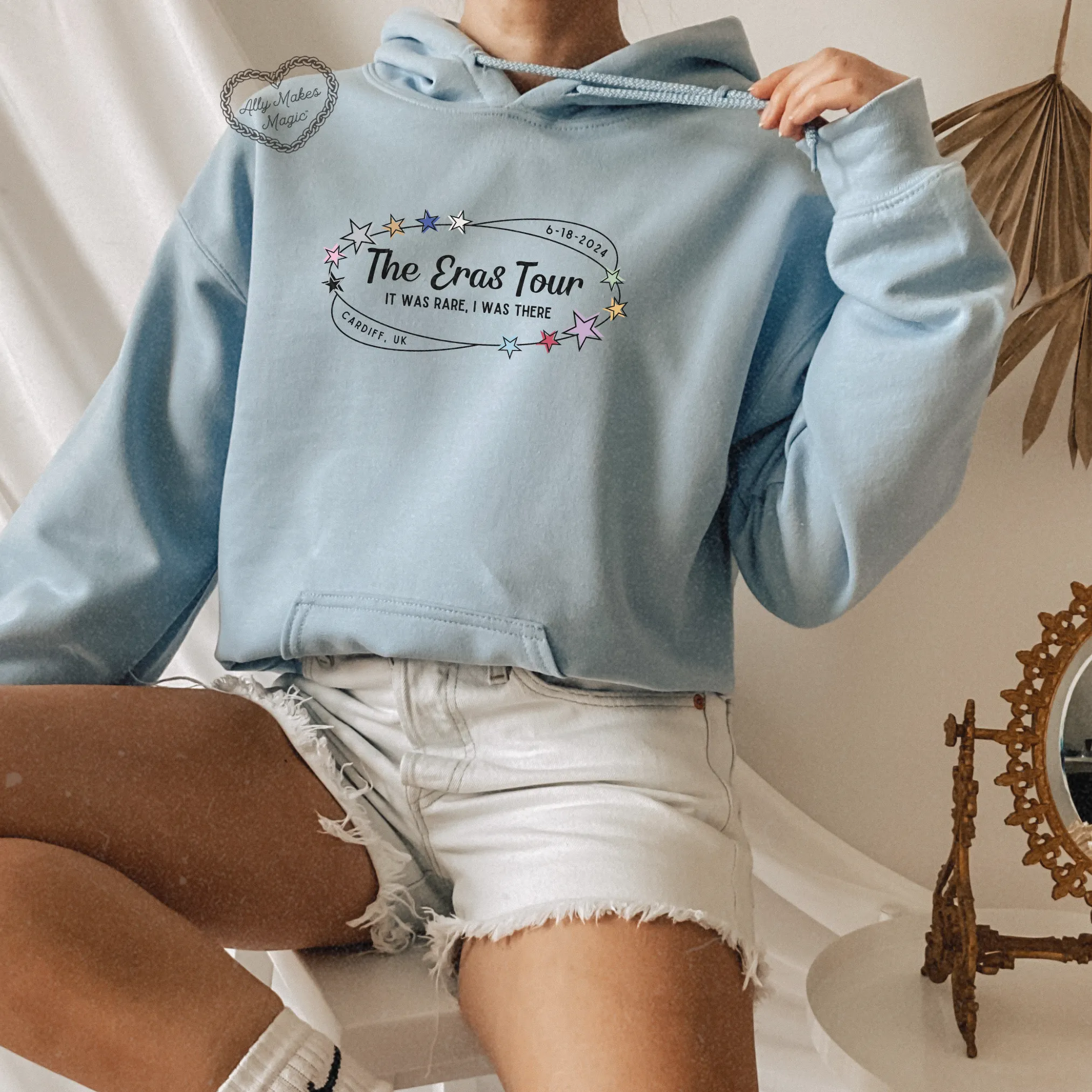 cardiff night 1 hoodie *custom* sold by Ally Makes Magic product image thumbnail 4