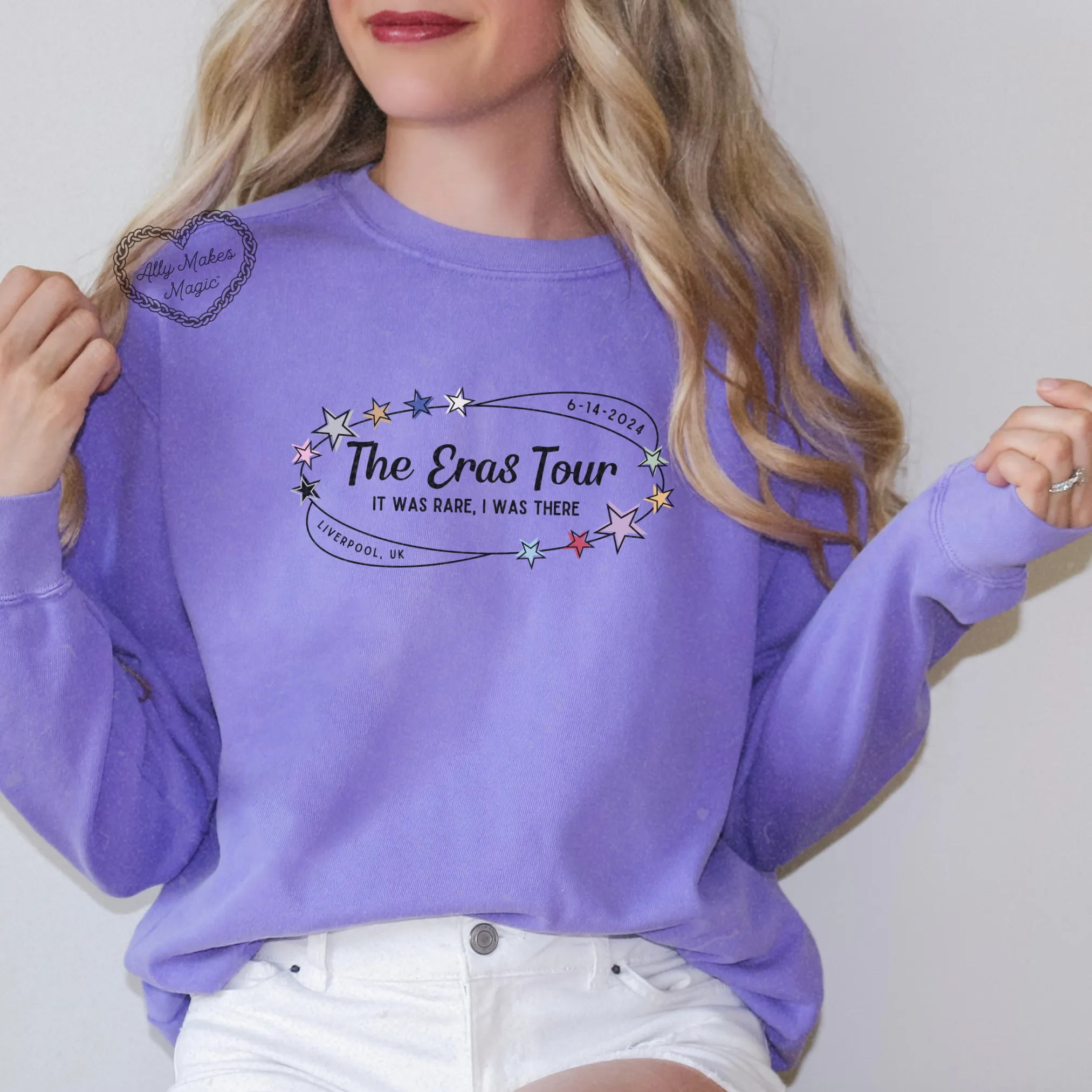 liverpool night 2 pullover | comfort colors *custom* sold by Ally Makes Magic product image thumbnail 4