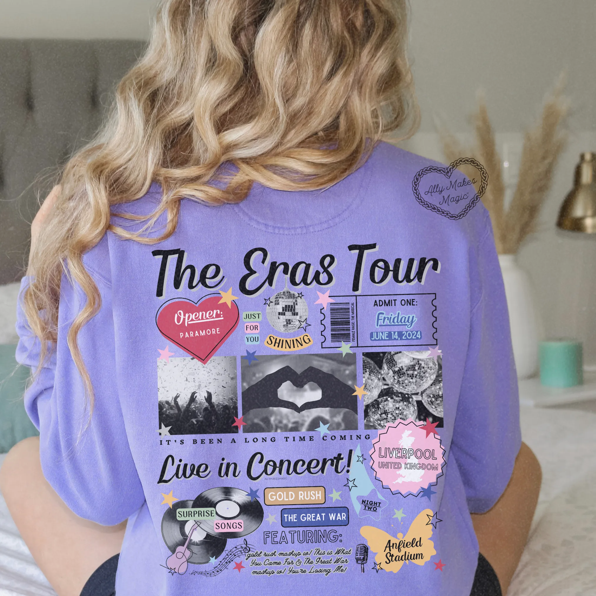 liverpool night 2 pullover | comfort colors *custom* sold by Ally Makes Magic product image thumbnail 3