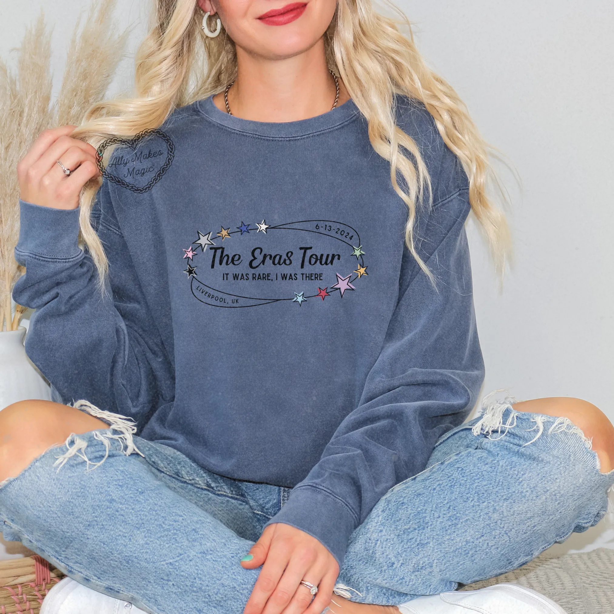 liverpool night 1 pullover | comfort colors *custom* sold by Ally Makes Magic product image thumbnail 4