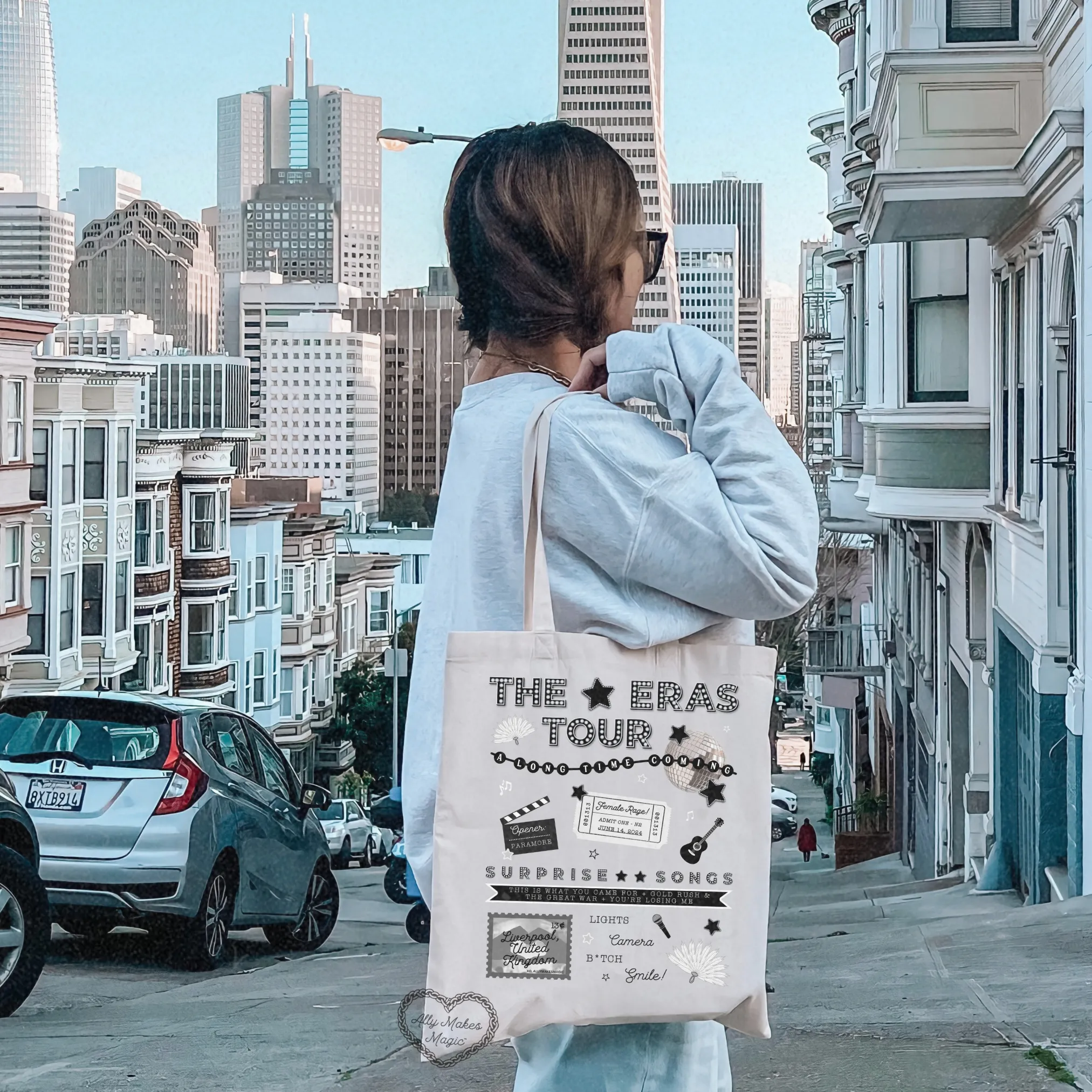 liverpool night 2 tote bag *custom* sold by Ally Makes Magic