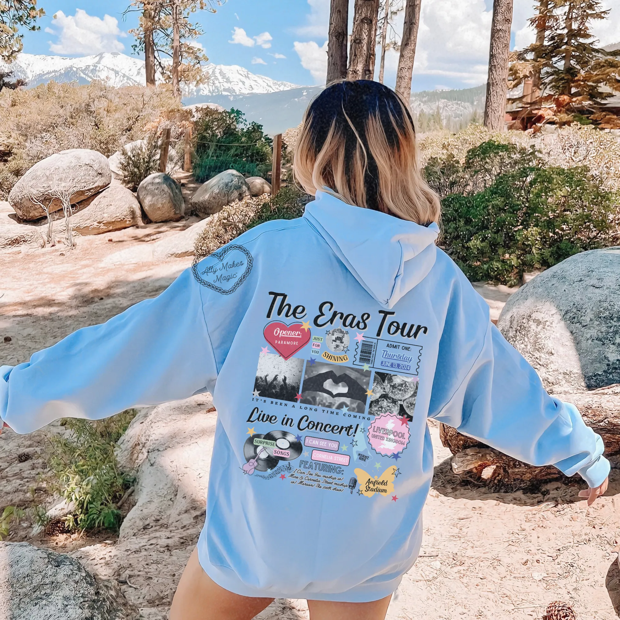 liverpool night 1 hoodie *custom* sold by Ally Makes Magic product image thumbnail 3