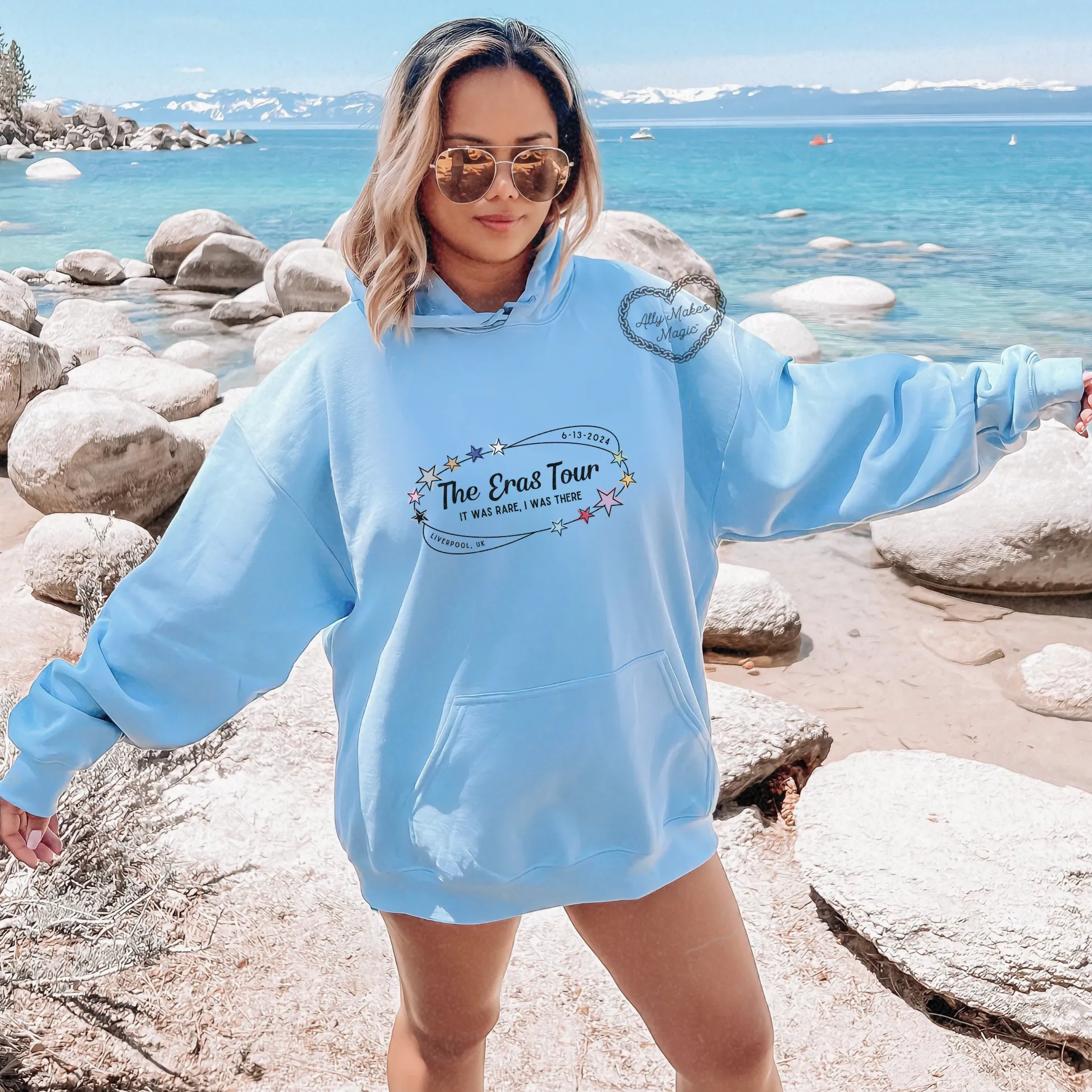 liverpool night 1 hoodie *custom* sold by Ally Makes Magic product image thumbnail 4