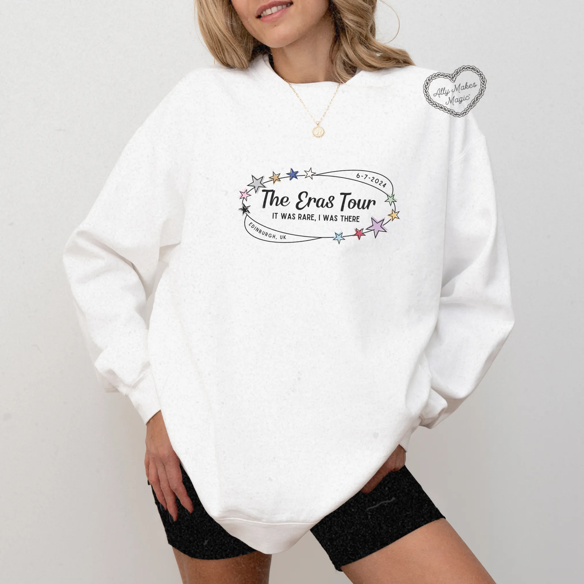 edinburgh night 1 pullover | comfort colors *custom* sold by Ally Makes Magic product image thumbnail 4