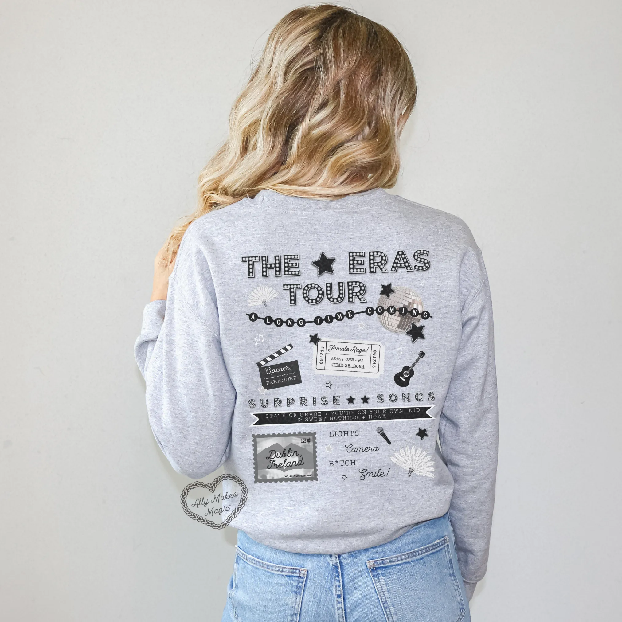 dublin night 1 sweater | gildan *custom* sold by Ally Makes Magic