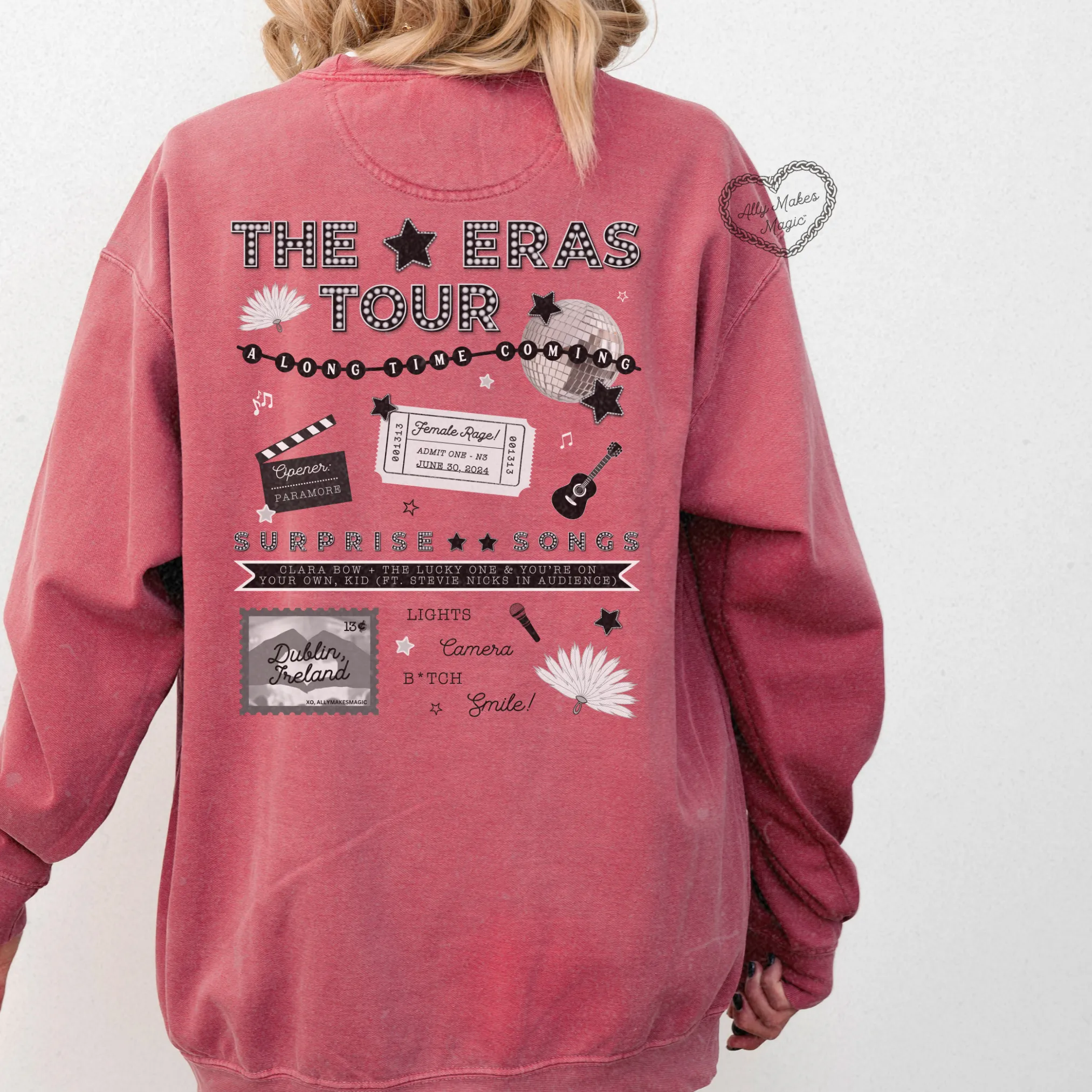 dublin night 3 pullover | comfort colors *custom* sold by Ally Makes Magic