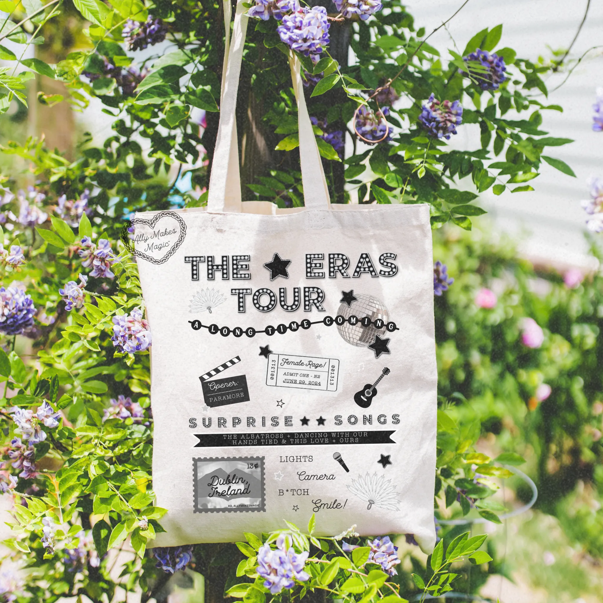 dublin night 2 tote bag *custom* sold by Ally Makes Magic