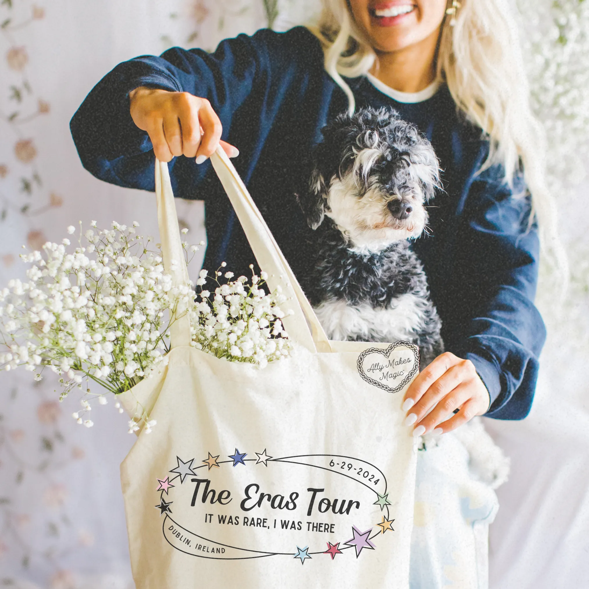 dublin night 2 tote bag *custom* sold by Ally Makes Magic product image thumbnail 4