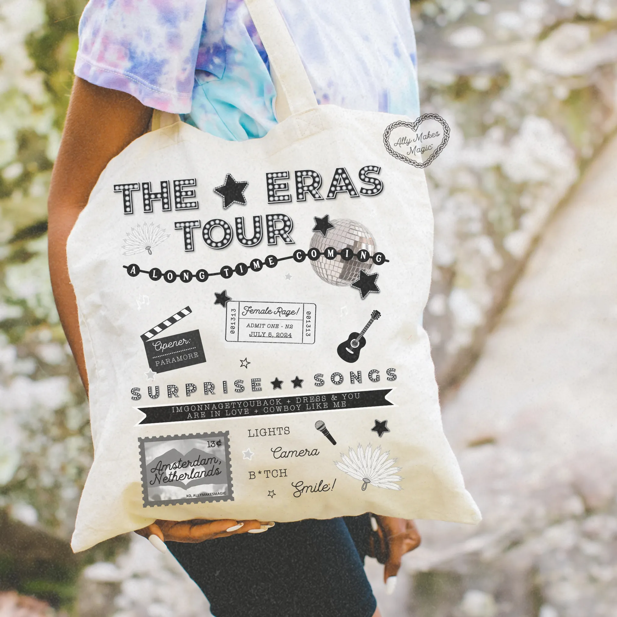 amsterdam night 2 tote bag *custom* sold by Ally Makes Magic