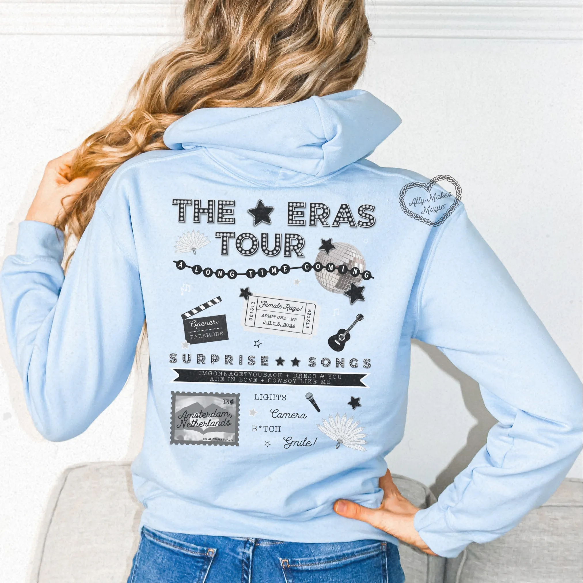 amsterdam night 2 hoodie *custom* sold by Ally Makes Magic