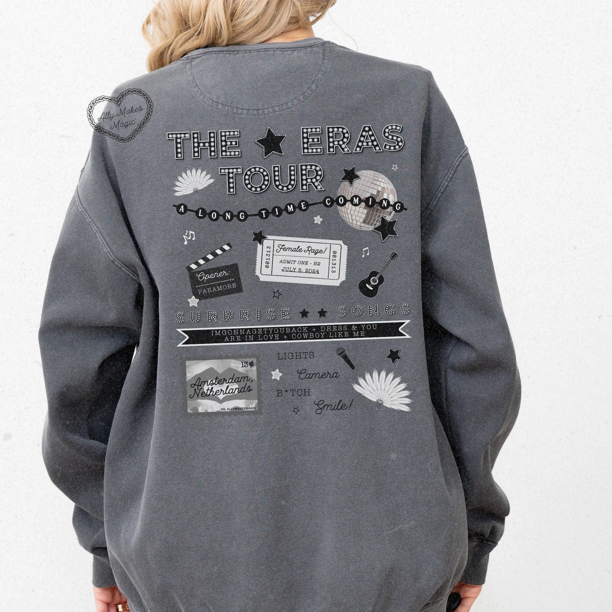 amsterdam night 2 pullover | comfort colors *custom* sold by Ally Makes Magic