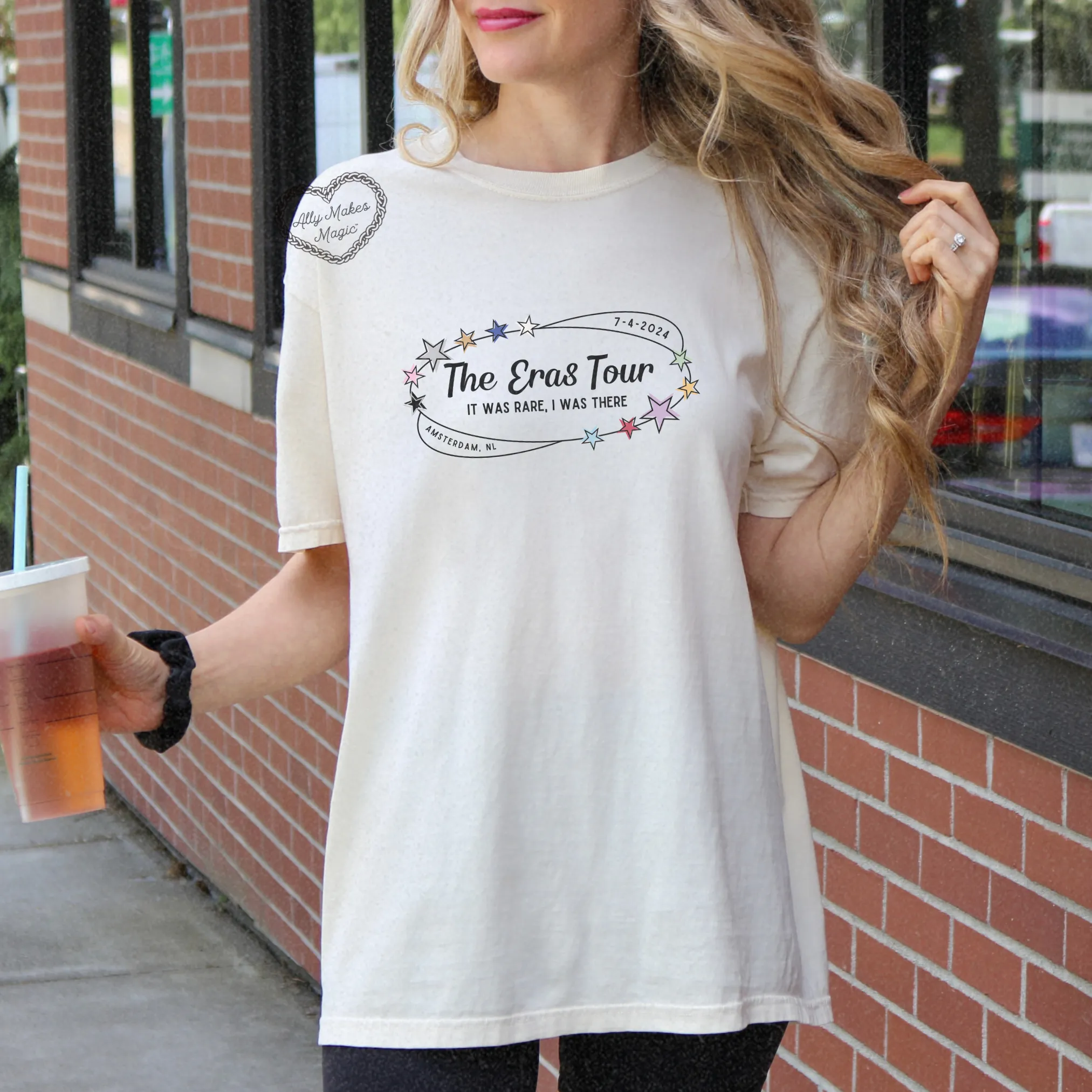 amsterdam night 1 tee | comfort colors *custom* sold by Ally Makes Magic product image thumbnail 4