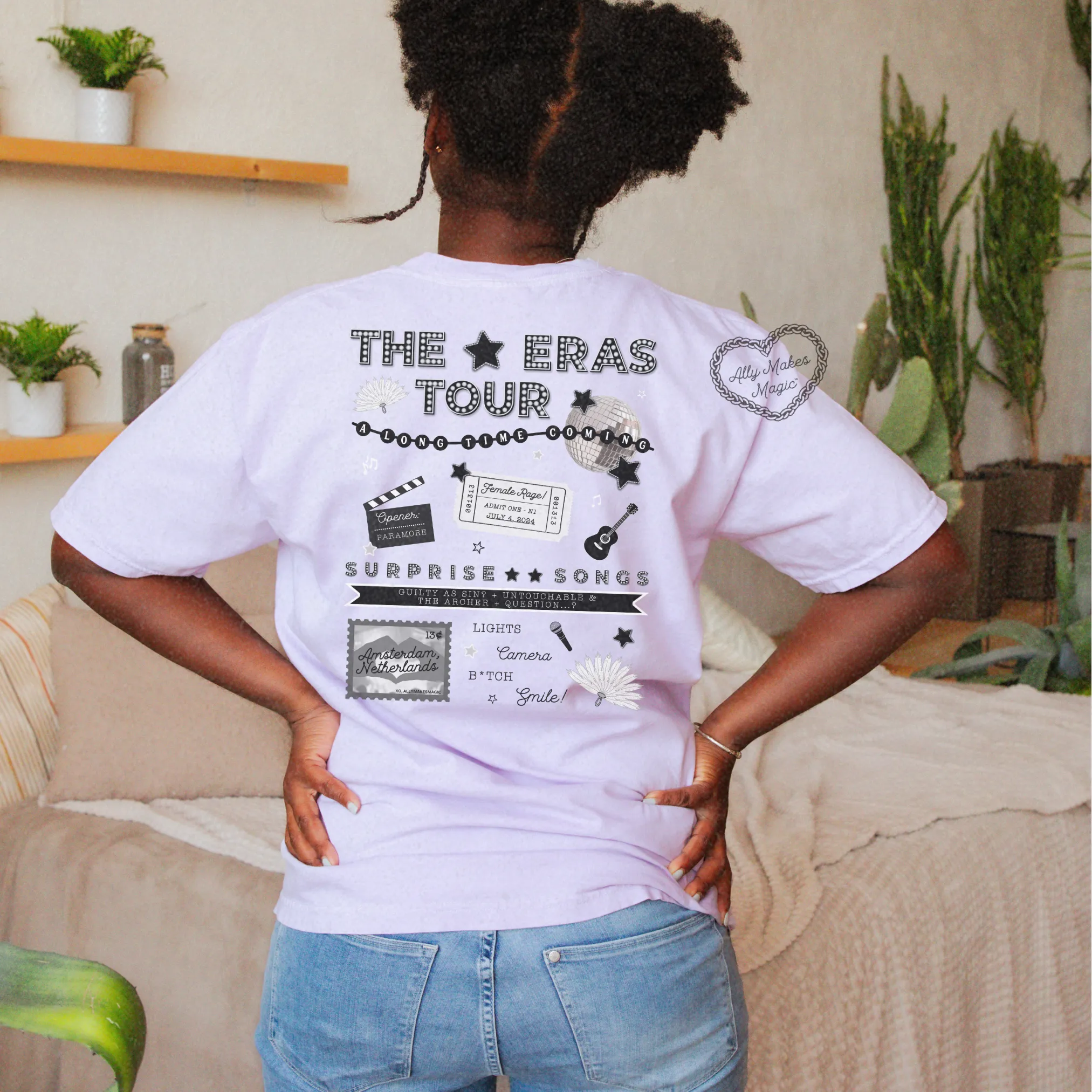 amsterdam night 1 tee | comfort colors *custom* sold by Ally Makes Magic