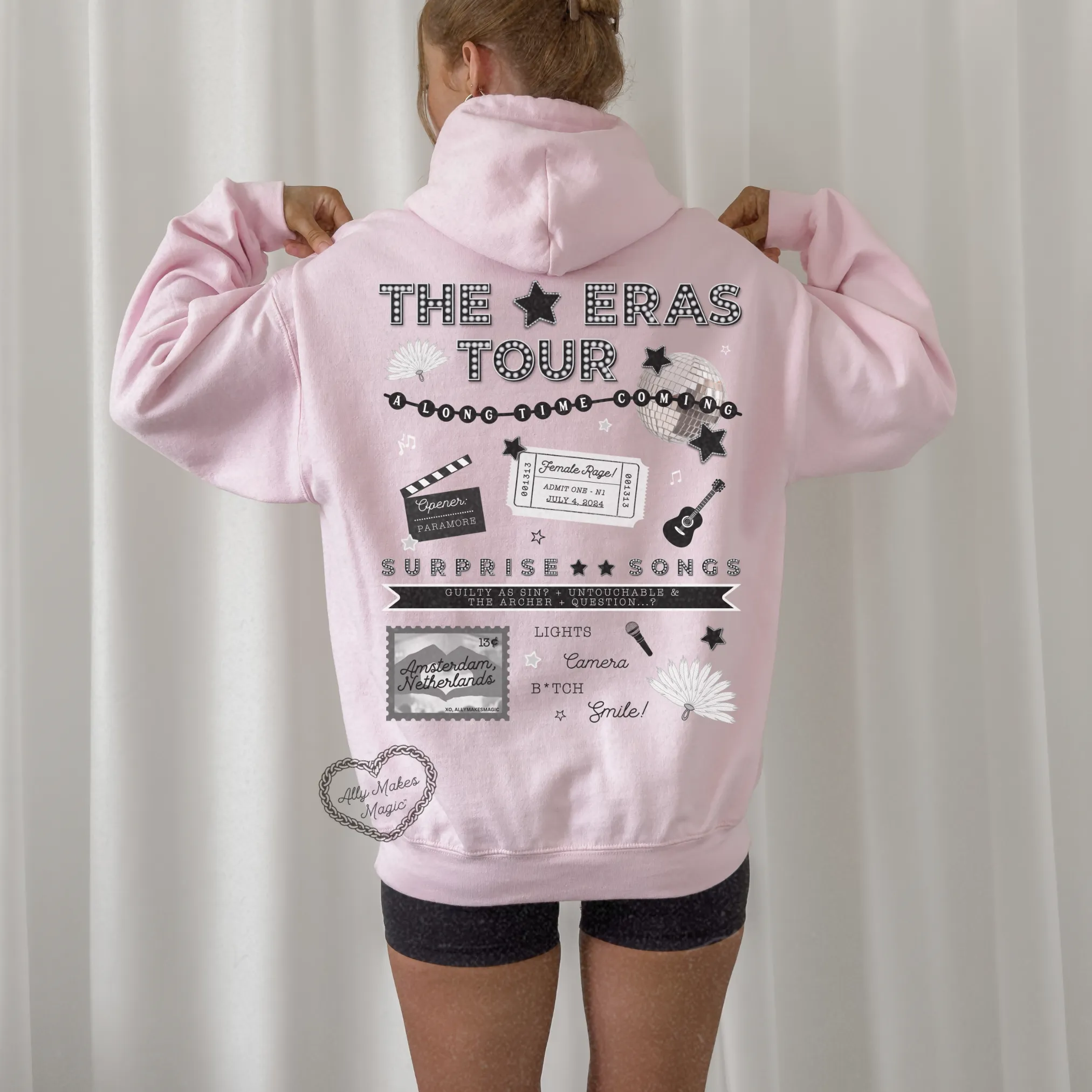 amsterdam night 1 hoodie *custom* sold by Ally Makes Magic