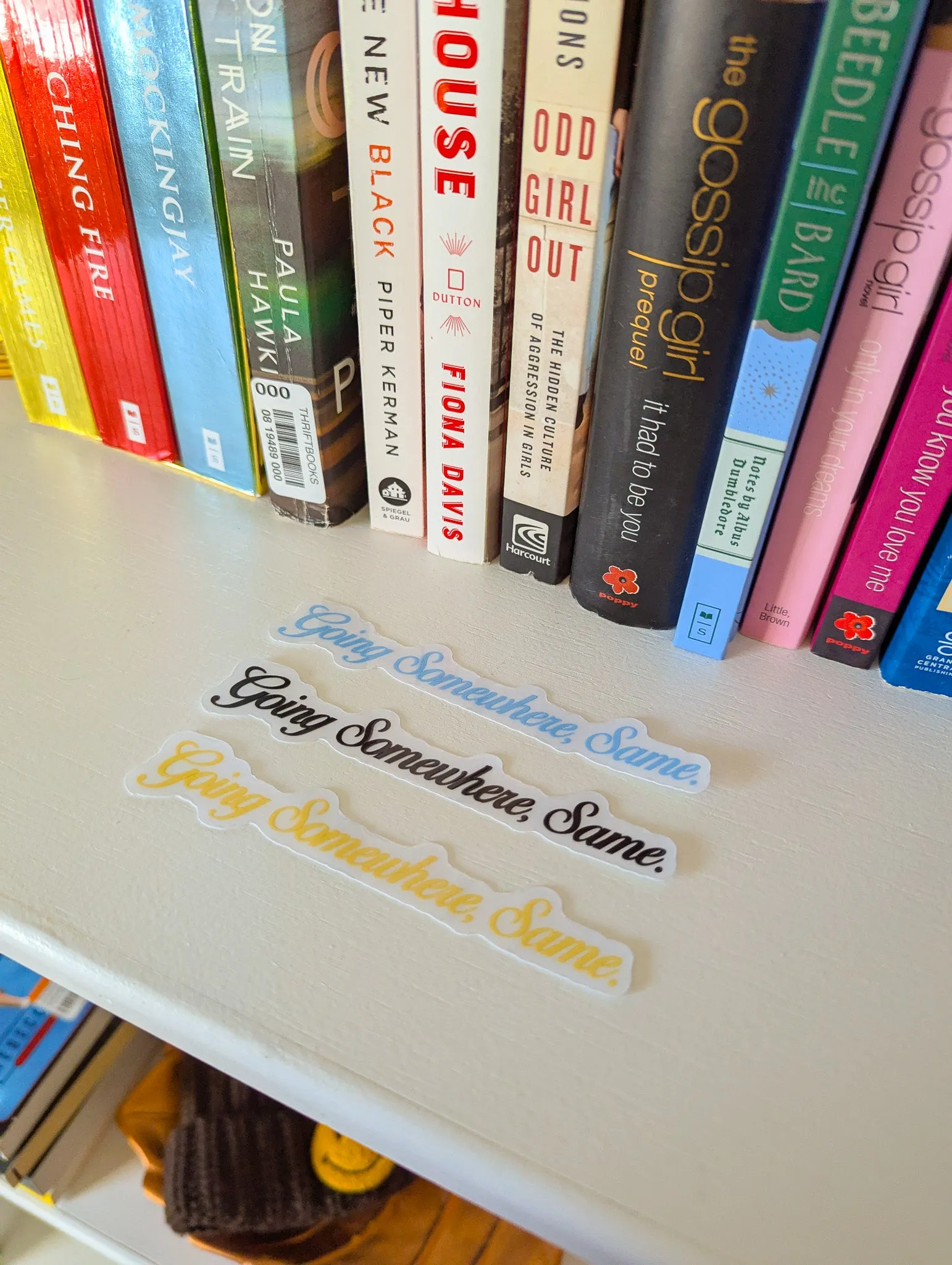 going somewhere, same. decal sold by Ally Makes Magic product image thumbnail 2