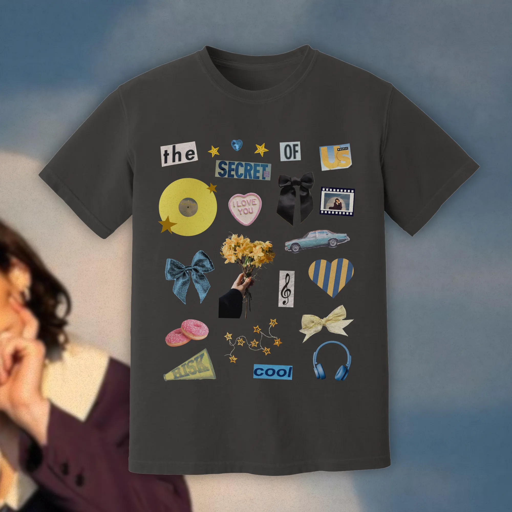 tsou collage tee sold by Ally Makes Magic product image thumbnail 4