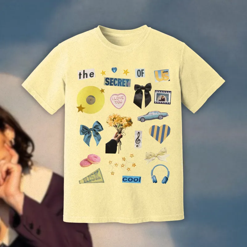 tsou collage tee sold by Ally Makes Magic