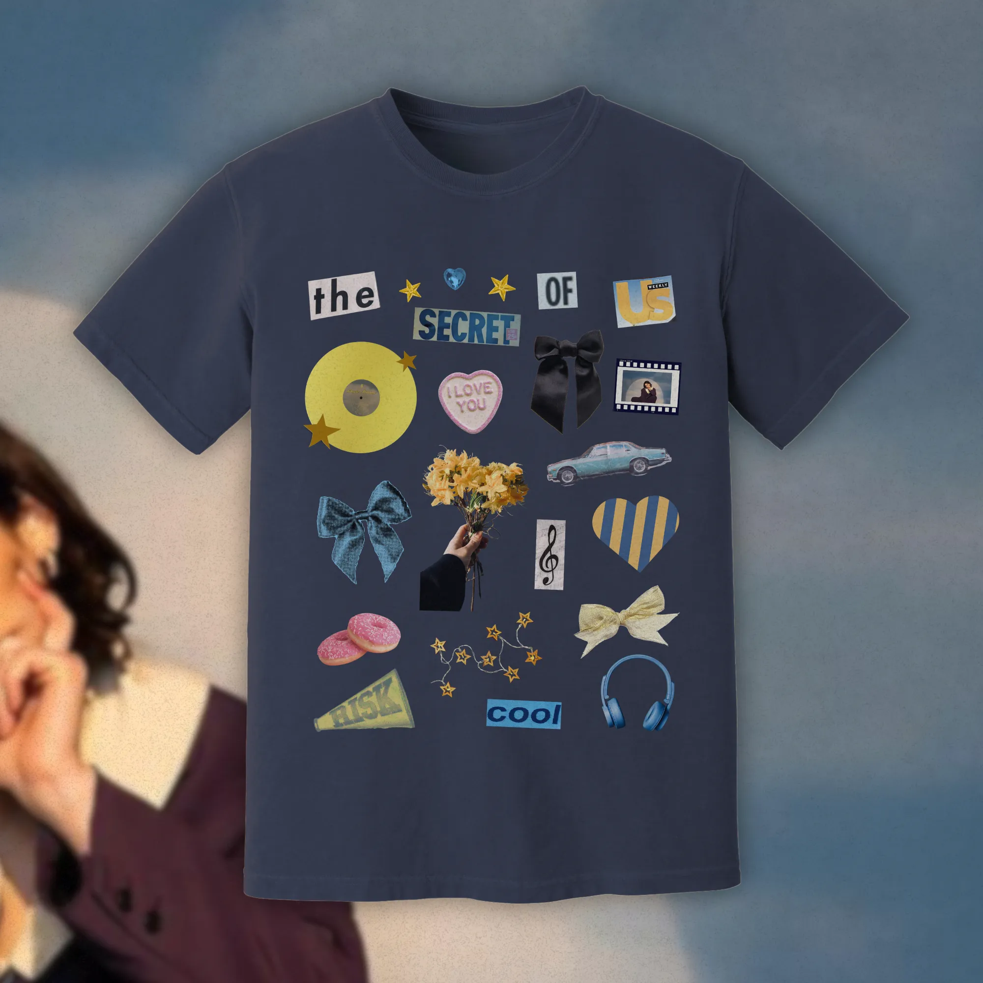 tsou collage tee sold by Ally Makes Magic product image thumbnail 3